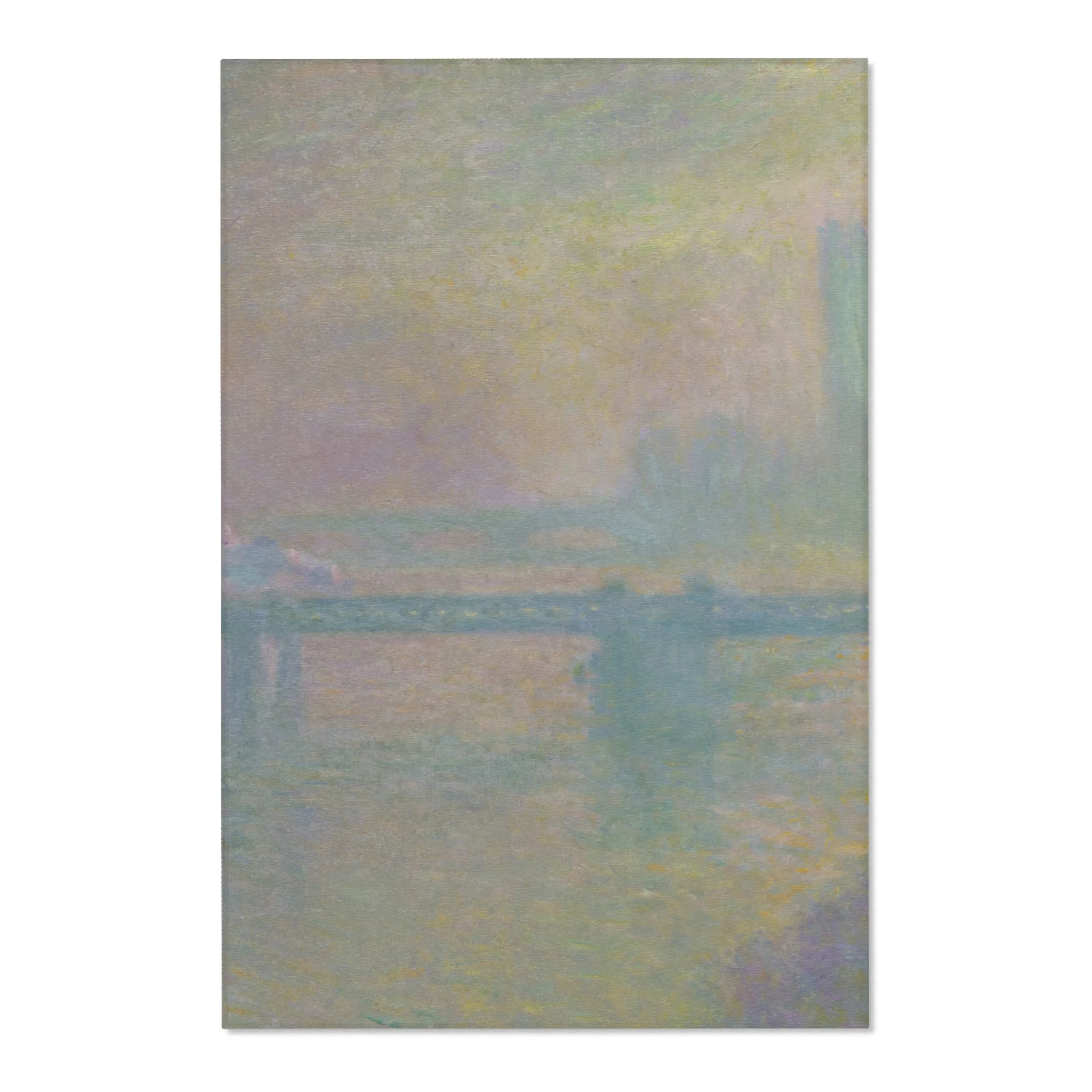 Claude Monet - Charing Cross Bridge, London | Area Rug - Image 3