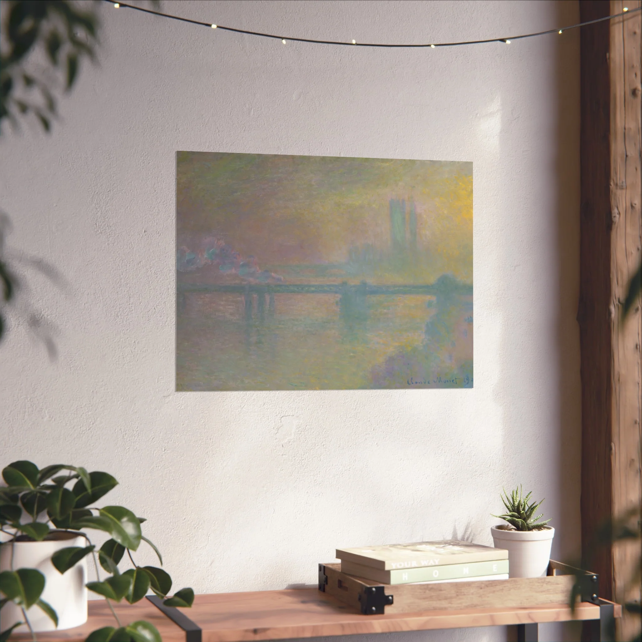 Claude Monet - Charing Cross Bridge, London | Fine Art Poster - Image 10