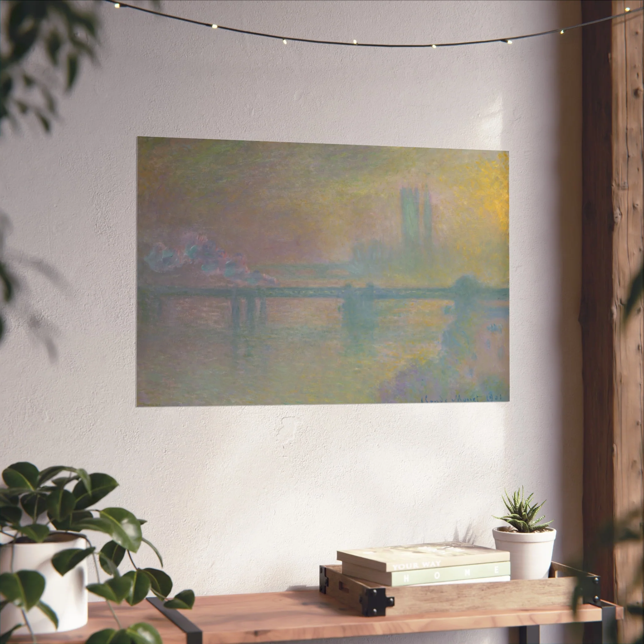 Claude Monet - Charing Cross Bridge, London | Fine Art Poster - Image 12