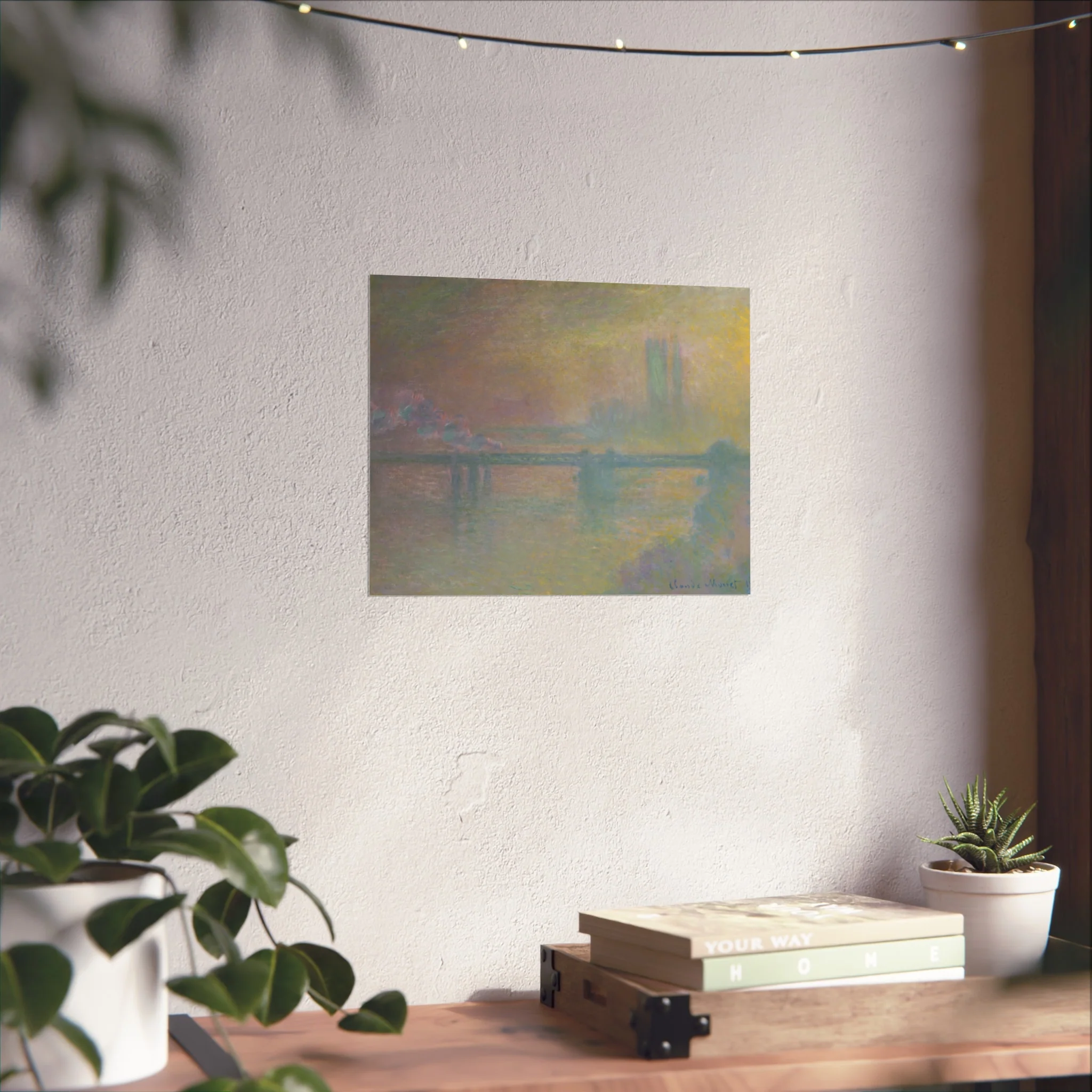 Claude Monet - Charing Cross Bridge, London | Fine Art Poster - Image 6