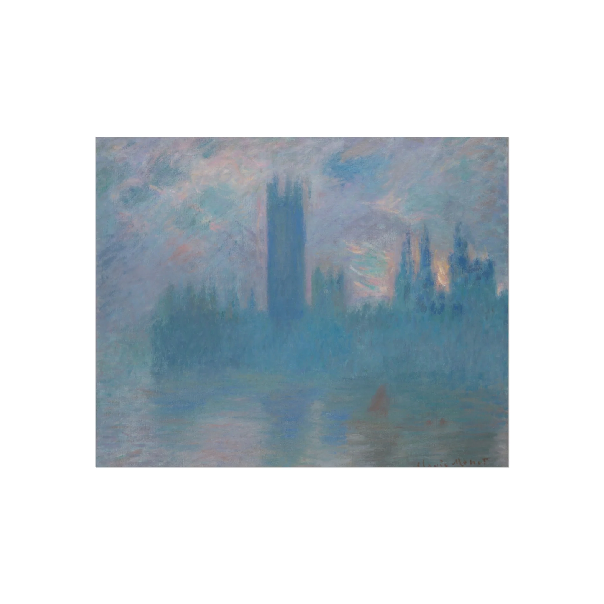 Claude Monet - Houses of Parliament, London | Fine Art Poster - Image 2