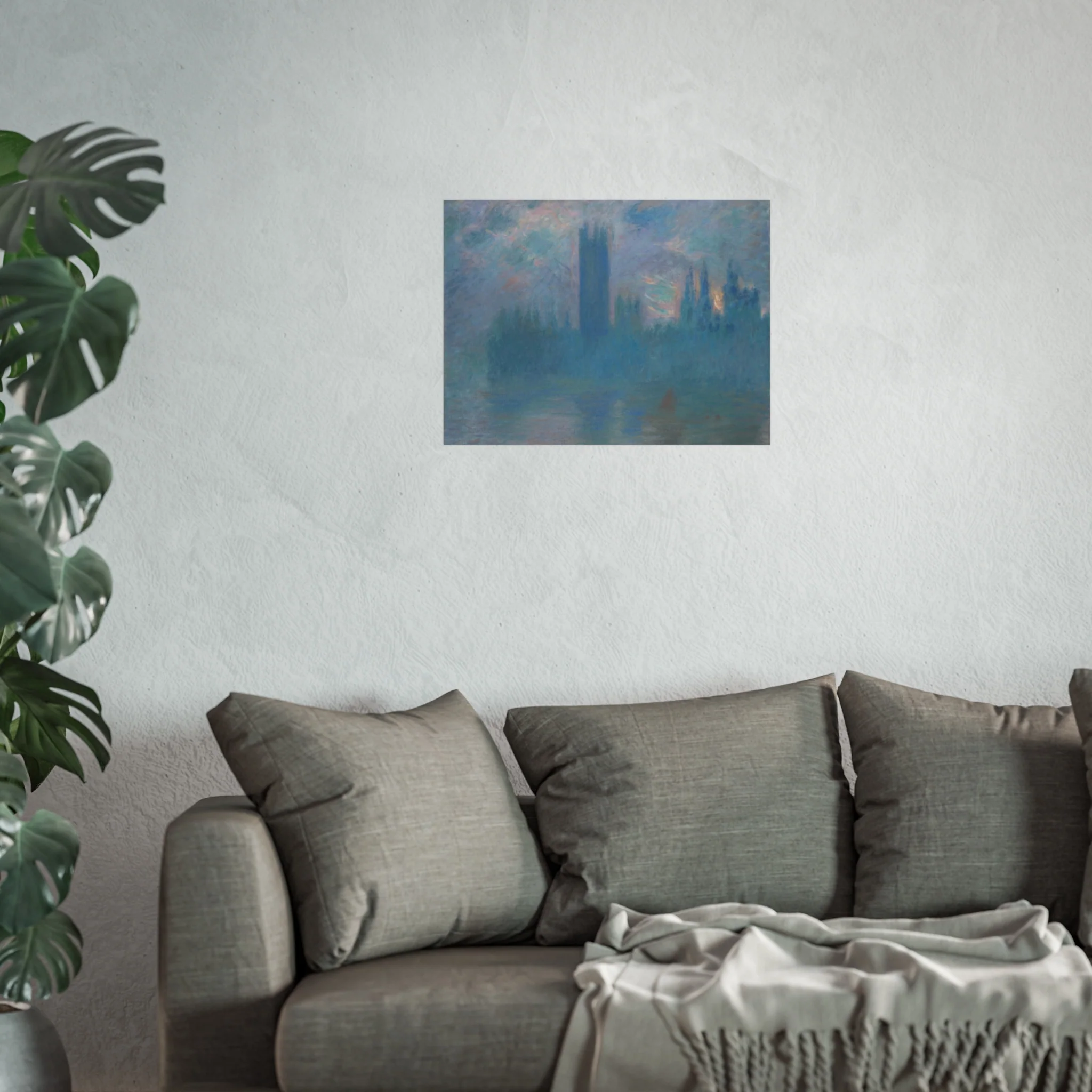Claude Monet - Houses of Parliament, London | Fine Art Poster - Image 9