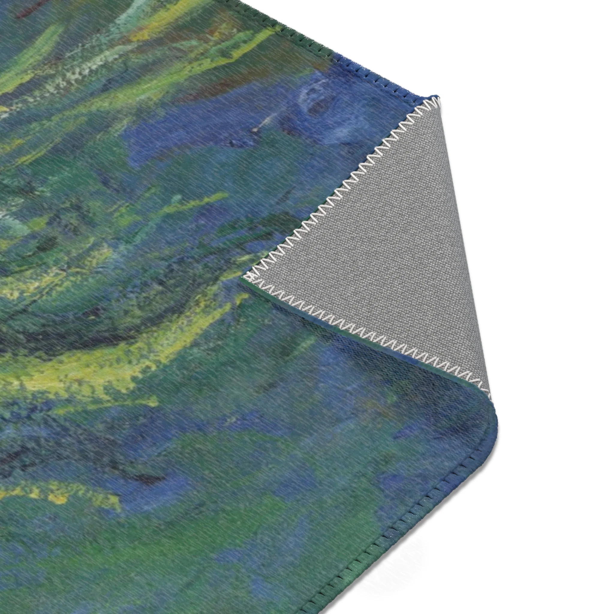 Claude Monet - Irises | Area Rug - Image 11