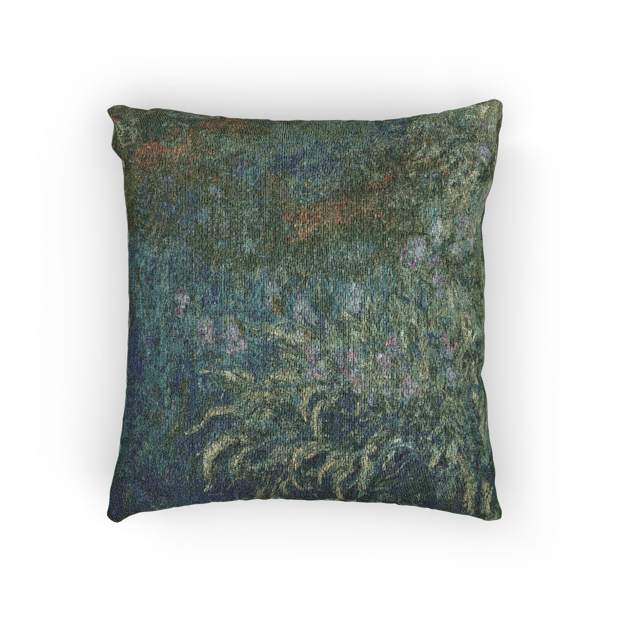 Claude Monet - Irises | Woven Pillow