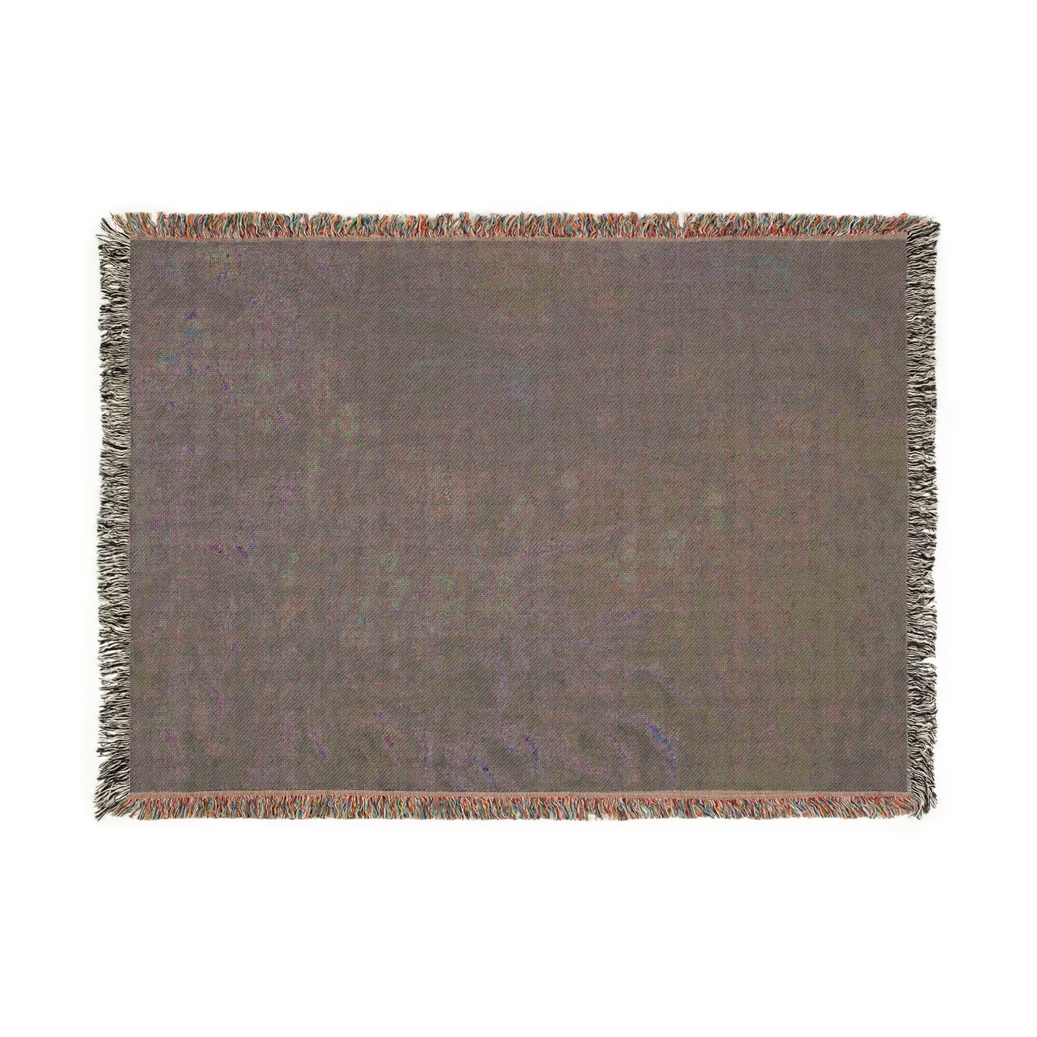 Claude Monet - Irises | Woven Tapestry Blanket - Image 4