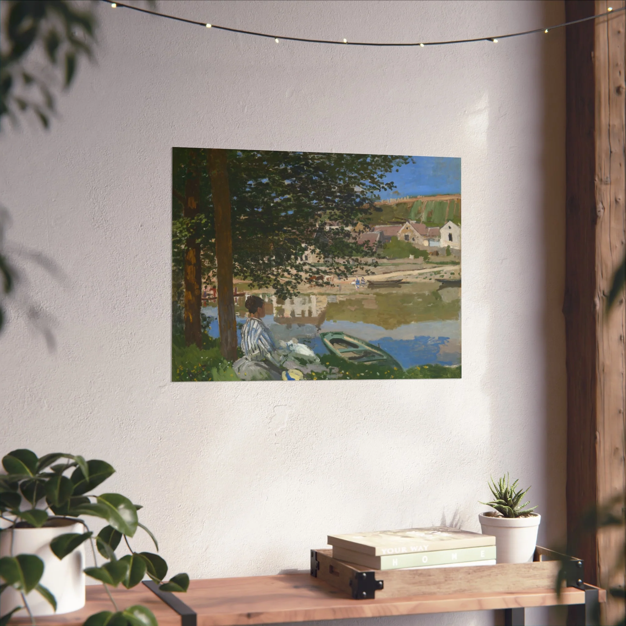 Claude Monet - On the Bank of the Seine, Bennecourt | Fine Art Poster - Image 10