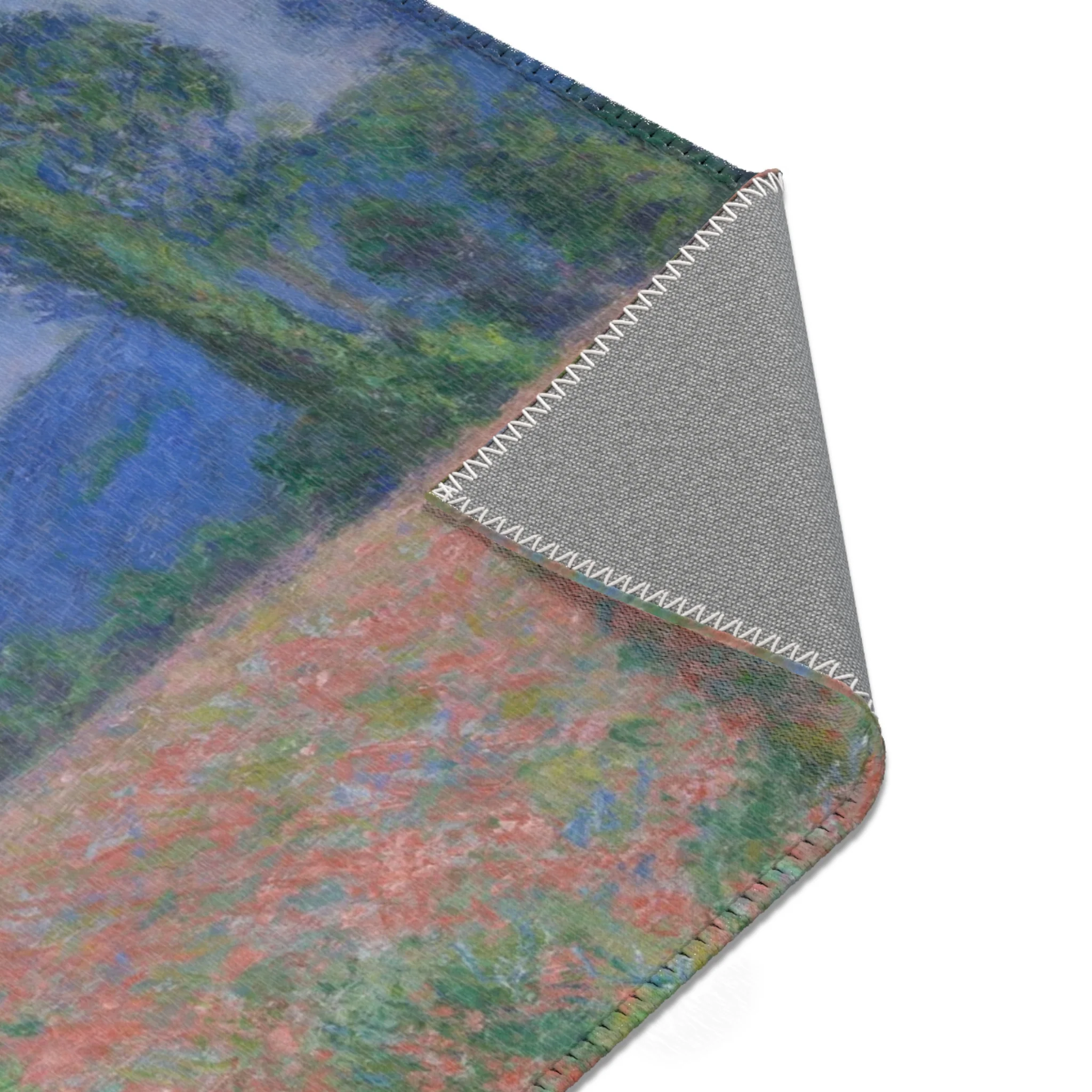 Claude Monet - Poppy Field (Giverny) | Area Rug - Image 15
