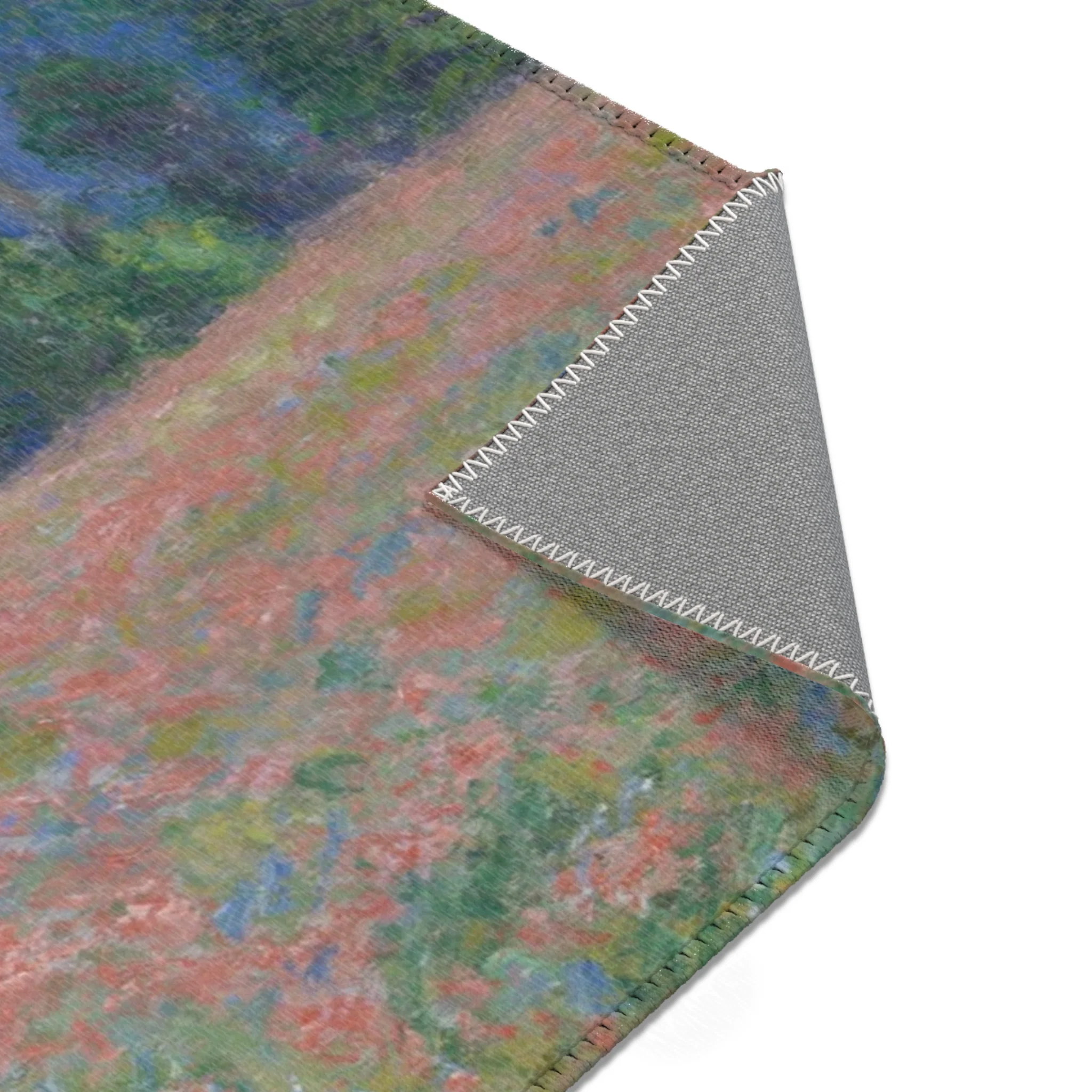 Claude Monet - Poppy Field (Giverny) | Area Rug - Image 17