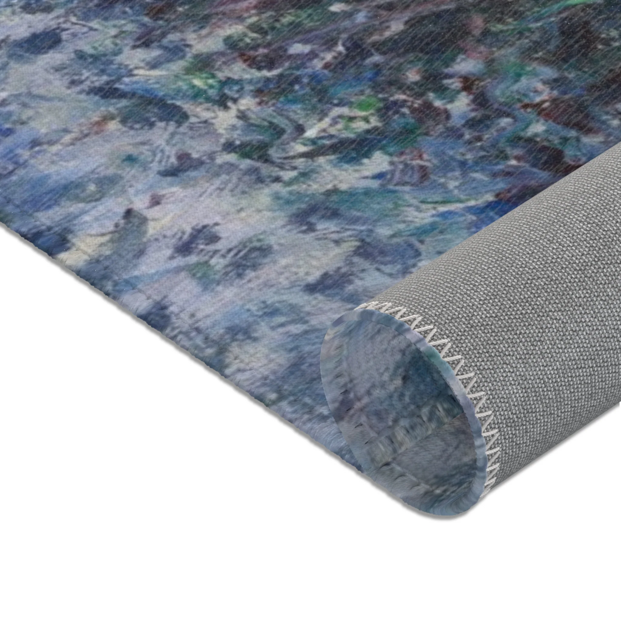 Claude Monet - Rocks at Port-Goulphar, Belle-Île | Area Rug - Image 12
