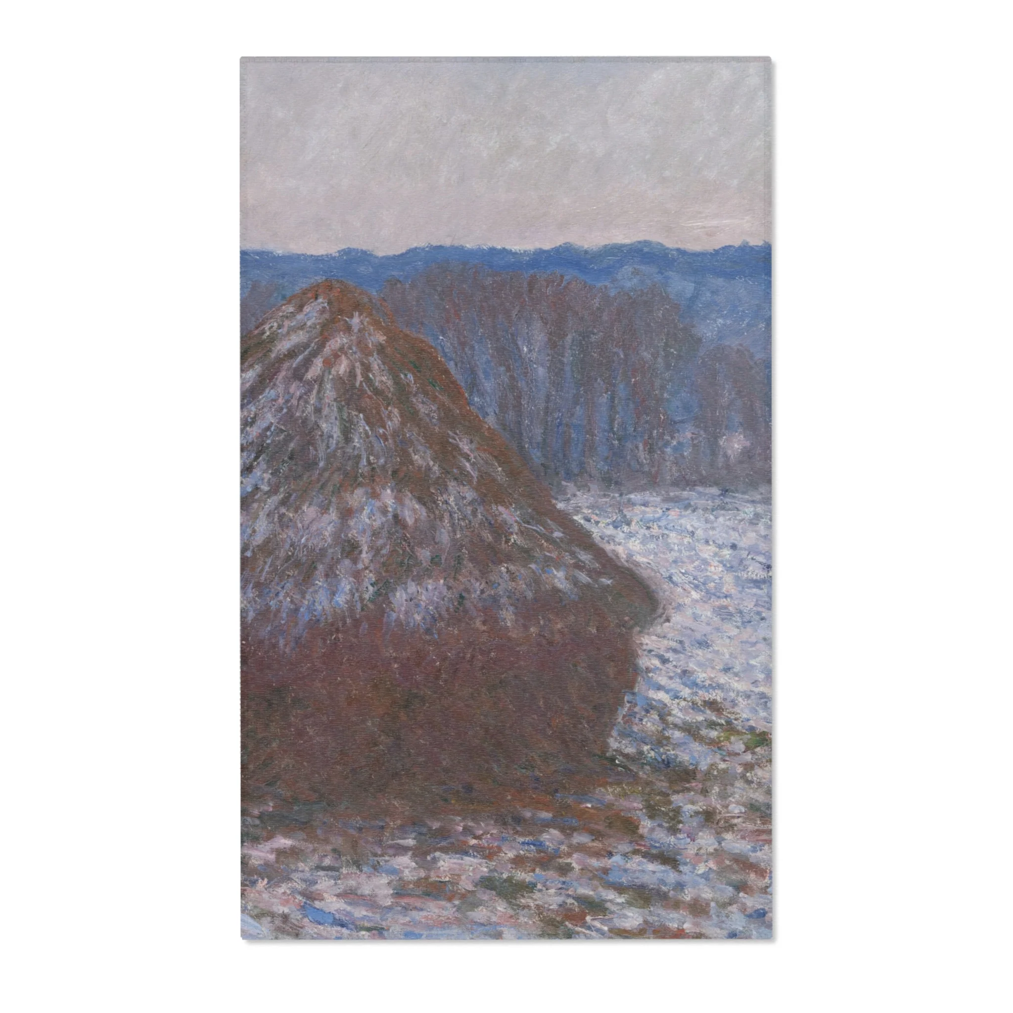 Claude Monet - Stack of Wheat | Area Rug - Image 2