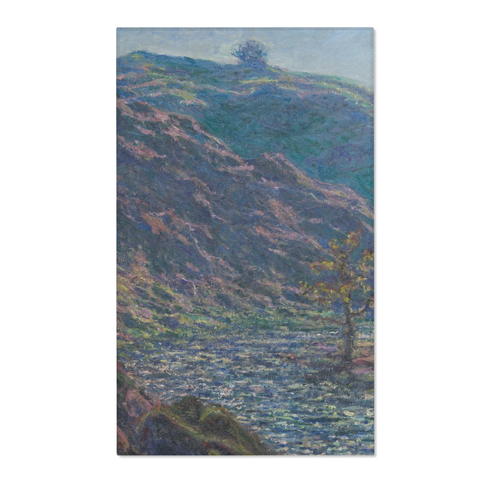 Claude Monet - The Petite Creuse River | Area Rug - Image 2