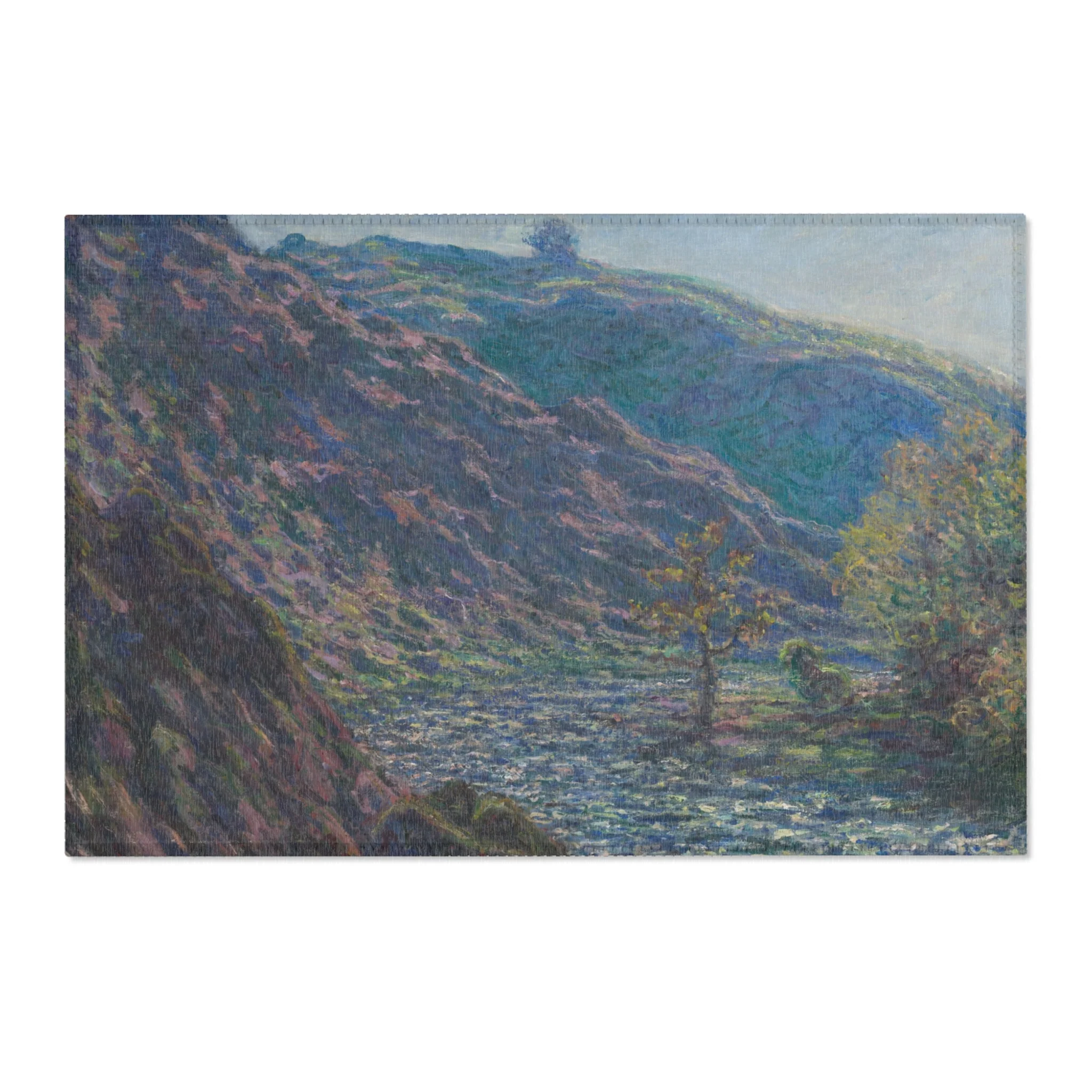 Claude Monet - The Petite Creuse River | Area Rug - Image 4