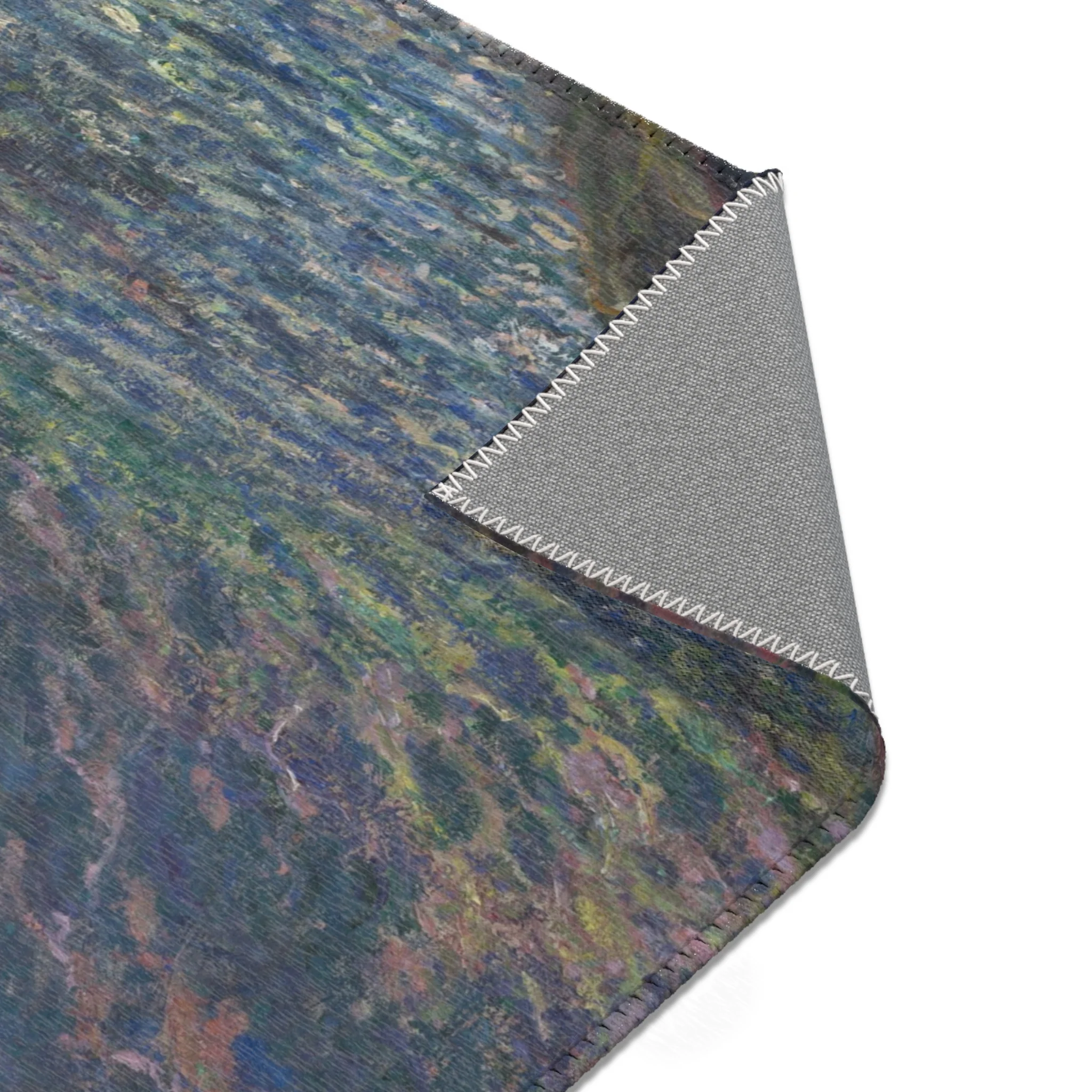 Claude Monet - The Petite Creuse River | Area Rug - Image 7