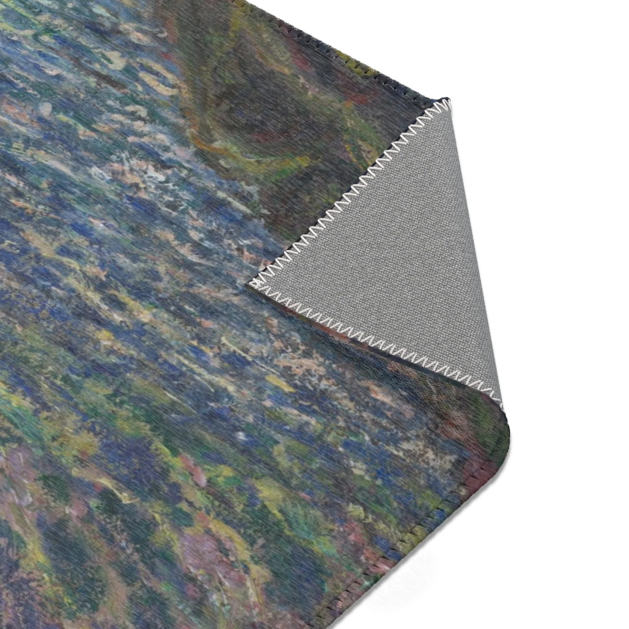 Claude Monet - The Petite Creuse River | Area Rug - Image 9