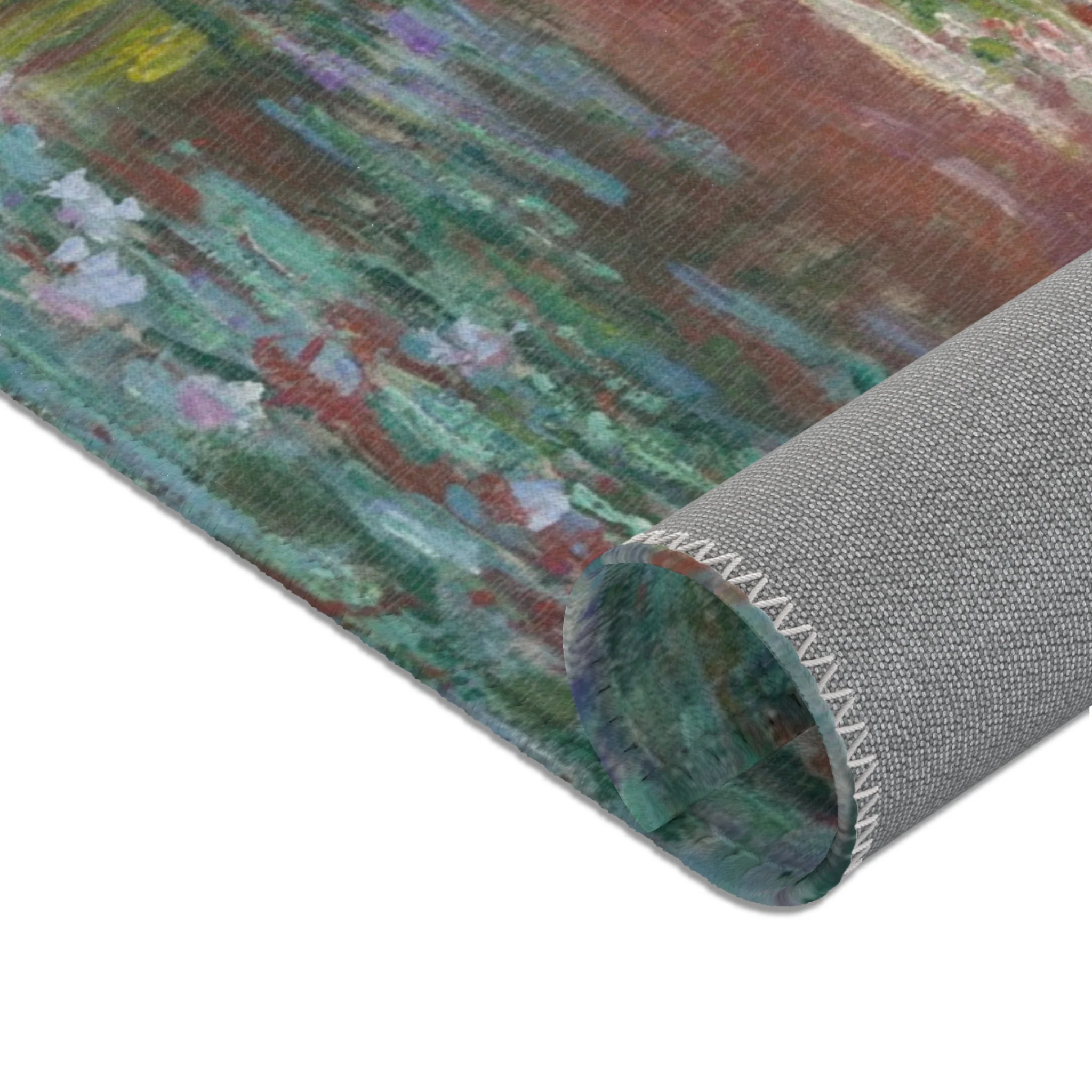 Claude Monet - Water Lily Pond | Area Rug - Image 16
