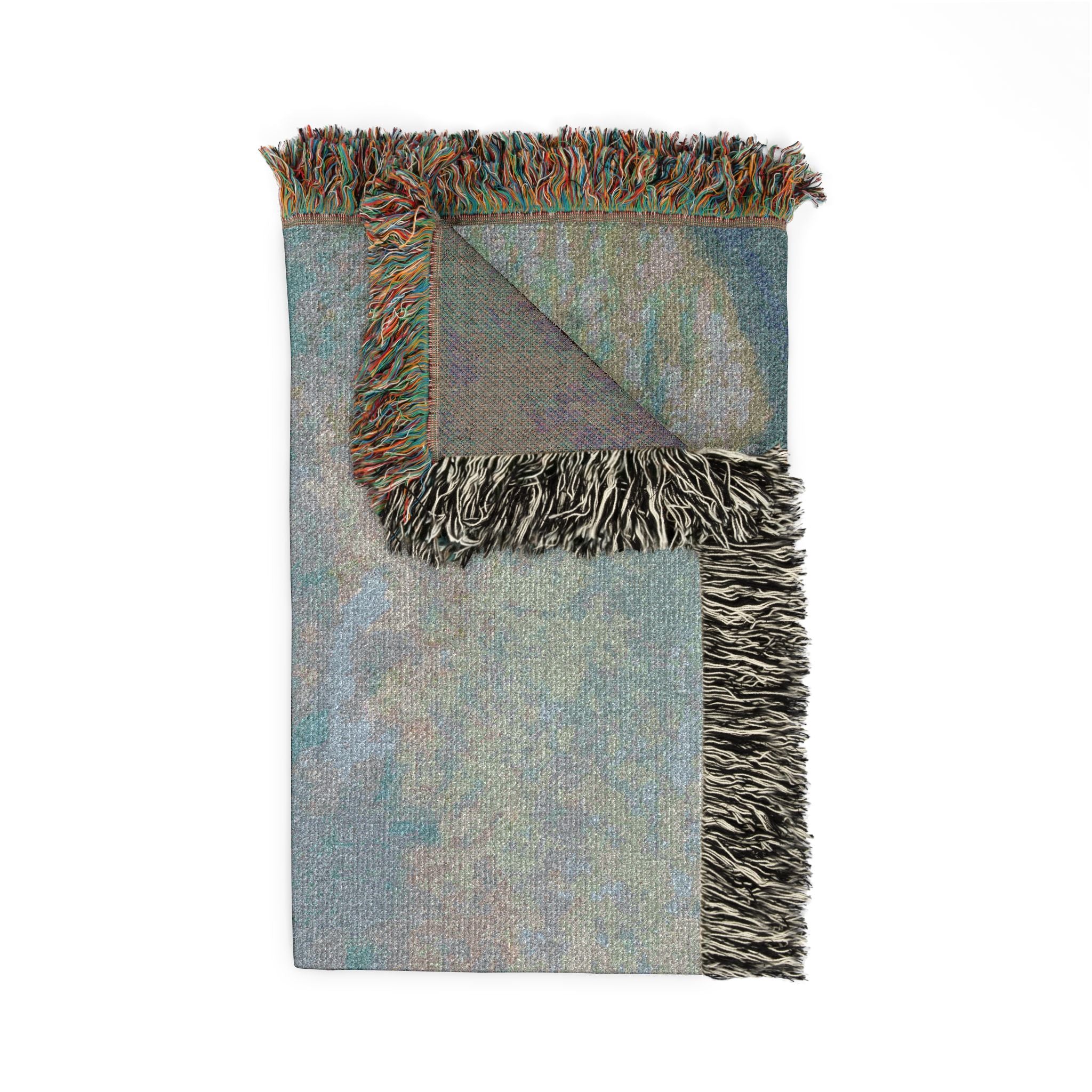 Claude Monet - Waterloo Bridge, Gray Weather | Woven Tapestry Blanket - Image 5