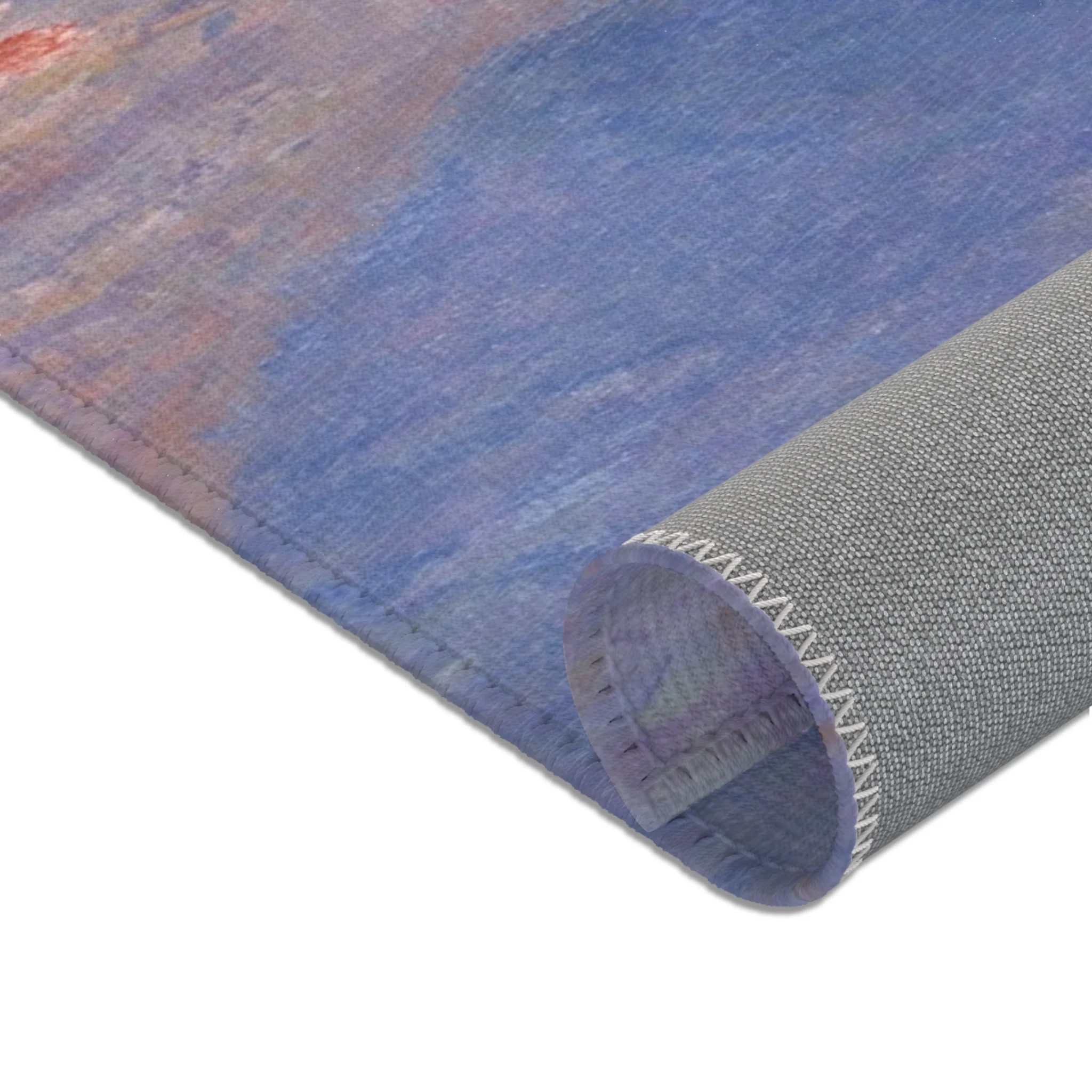 Claude Monet - Waterloo Bridge, Sunlight Effect | Area Rug - Image 10