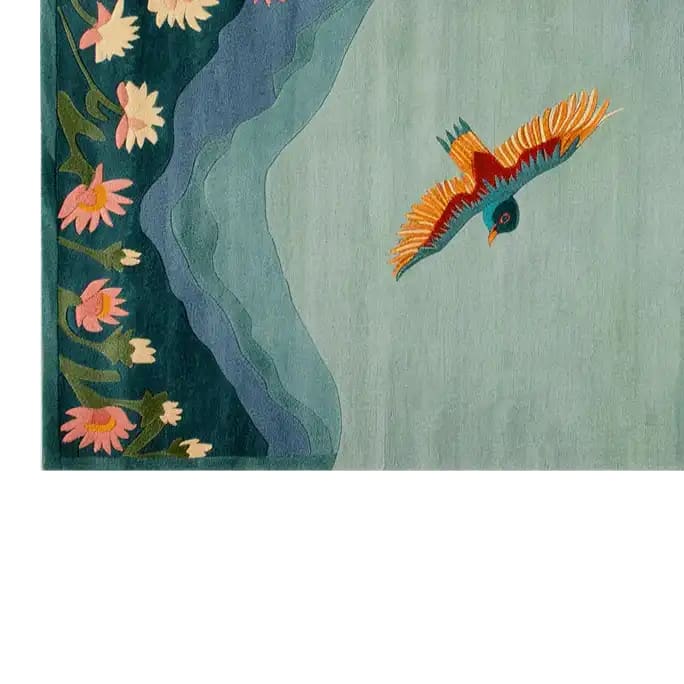 Cloudsong Flight Hand Tufted Wool Rug - Image 4