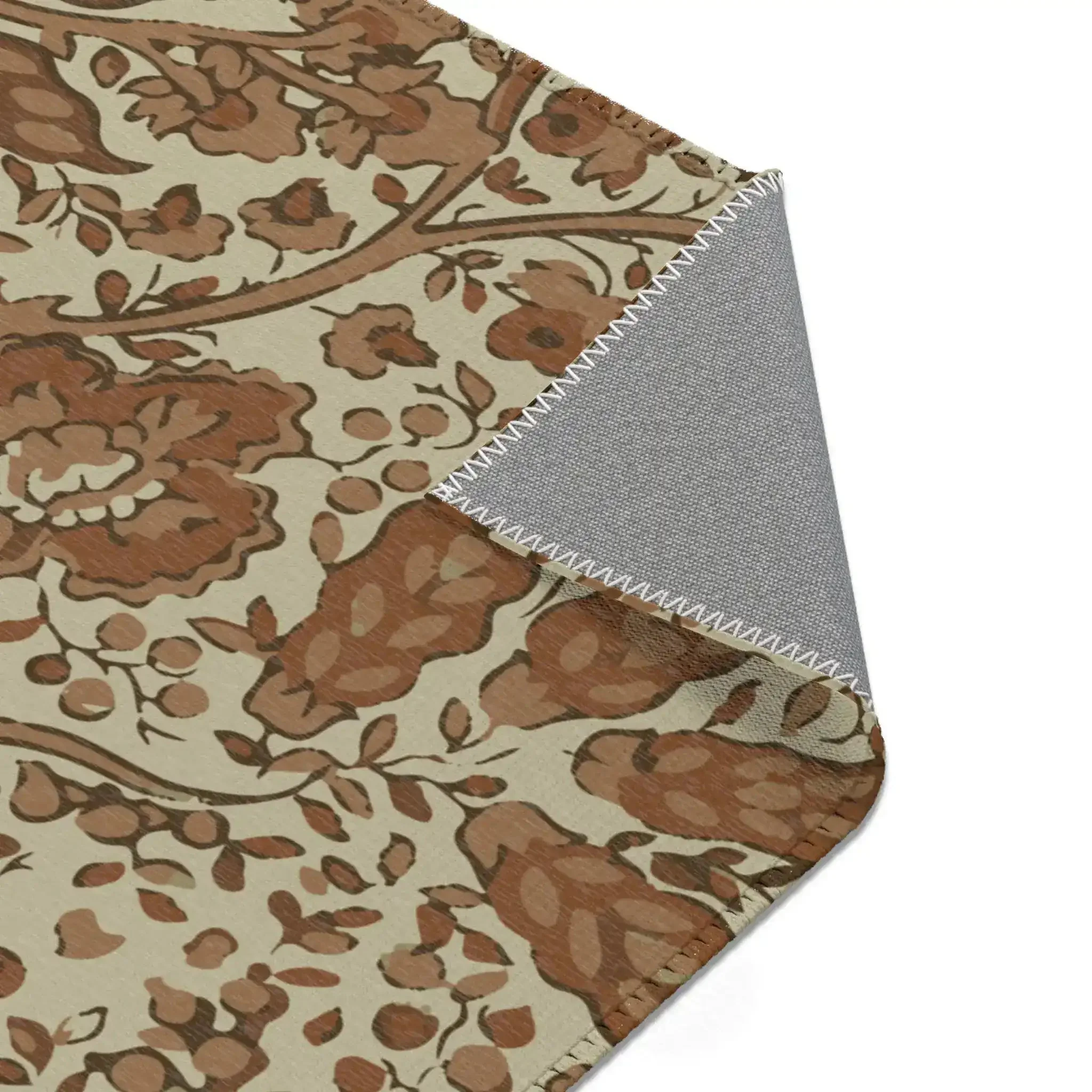 Cocoa Safari Bloom Accent Rug - Image 5