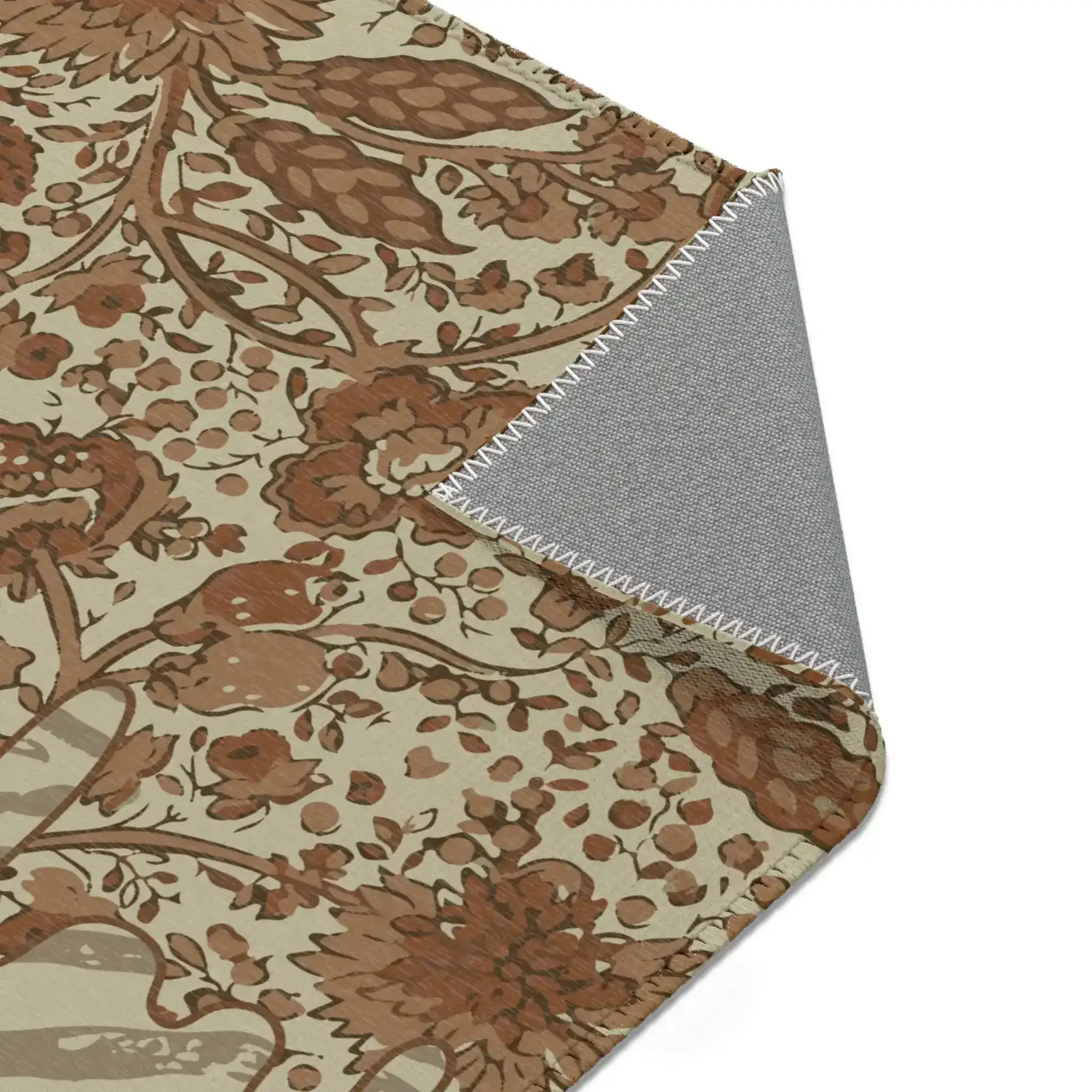 Cocoa Safari Bloom Accent Rug - Image 6