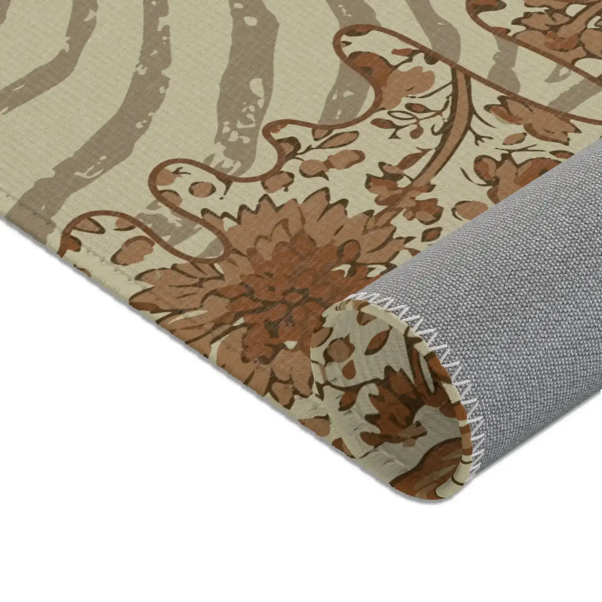 Cocoa Safari Bloom Accent Rug - Image 7