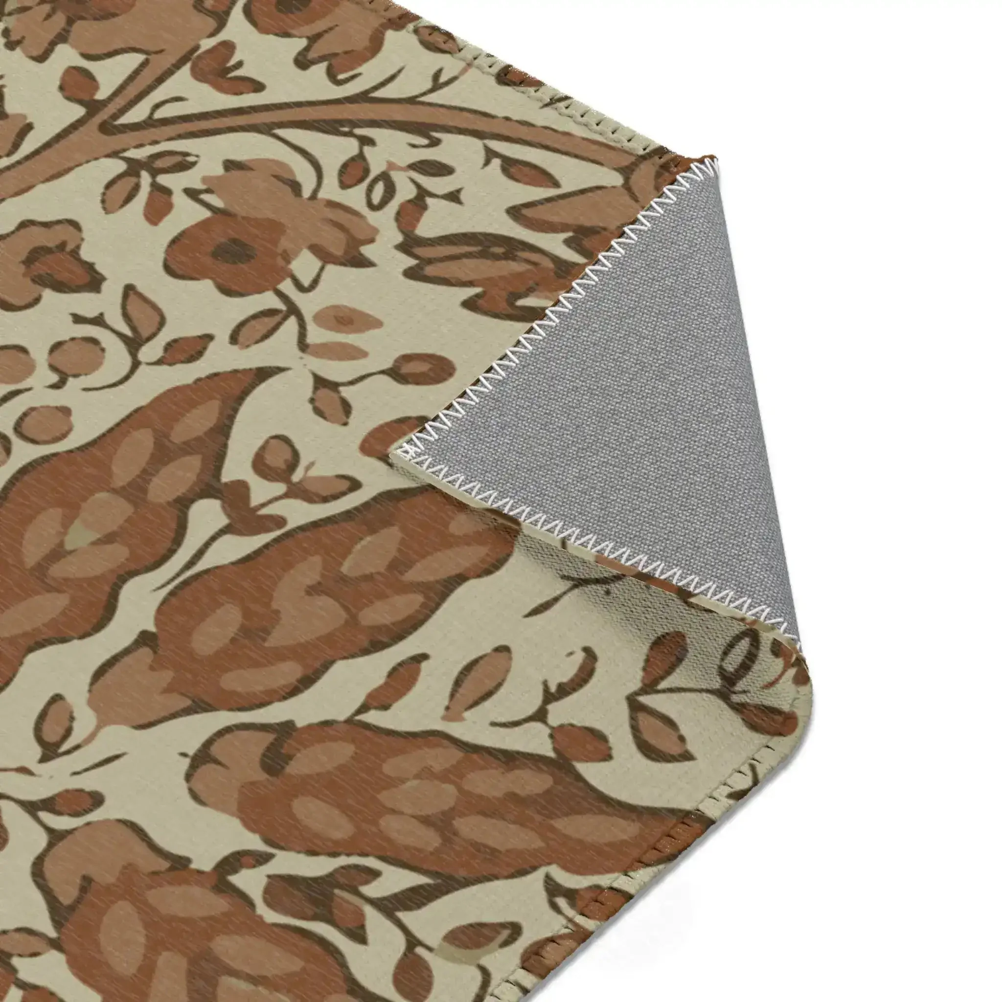 Cocoa Safari Bloom Accent Rug - Image 8