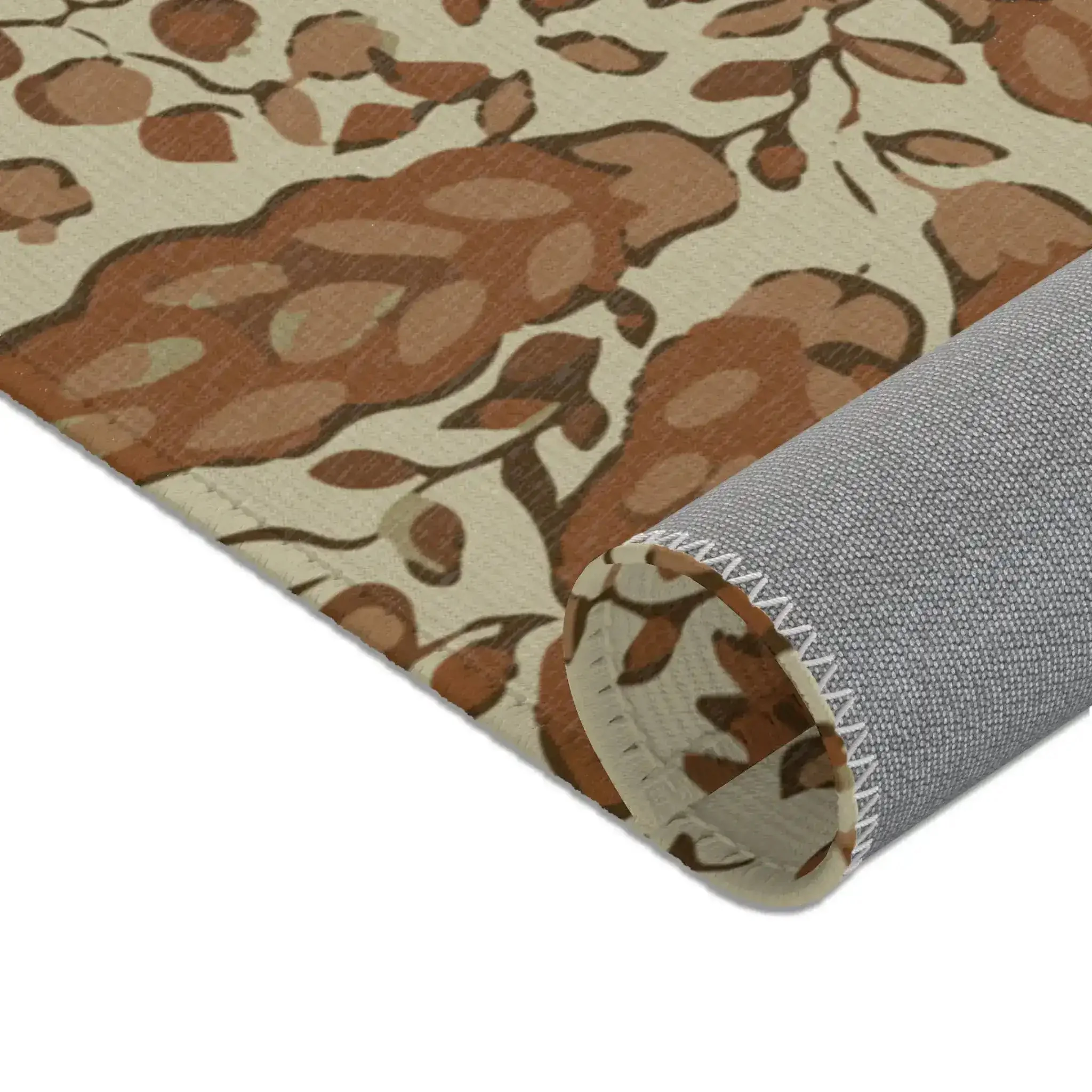 Cocoa Safari Bloom Accent Rug - Image 9