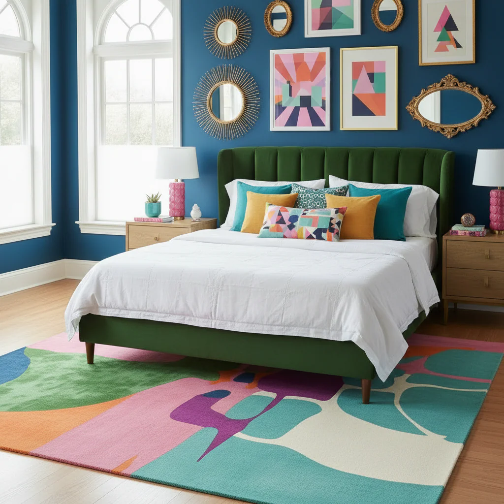 Color Canopy Hand Tufted Rug - Image 2