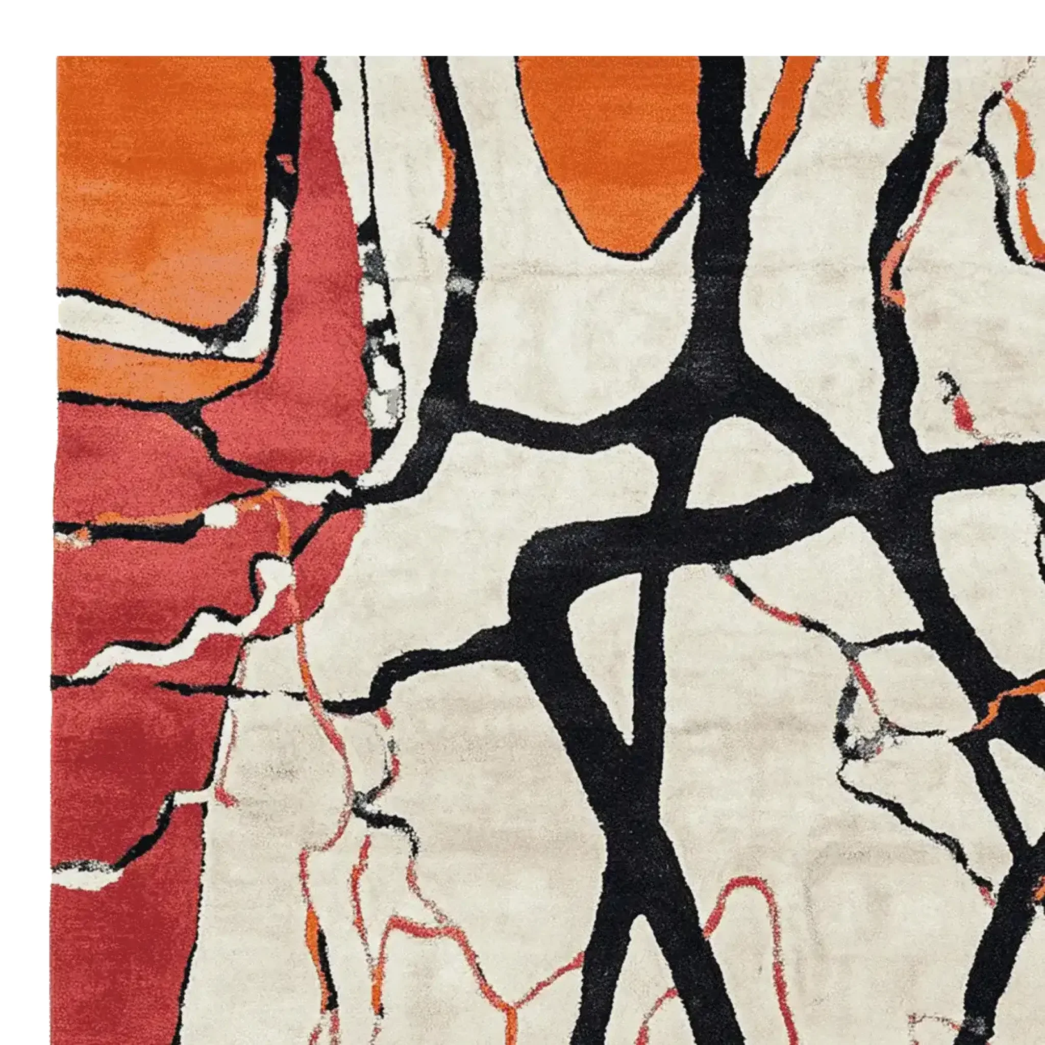 Color Frame Chaos Hand Tufted Rug - Image 5