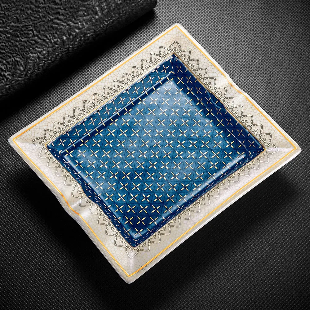 Color-Glaze Ceramic Cigar Ashtray - Image 14