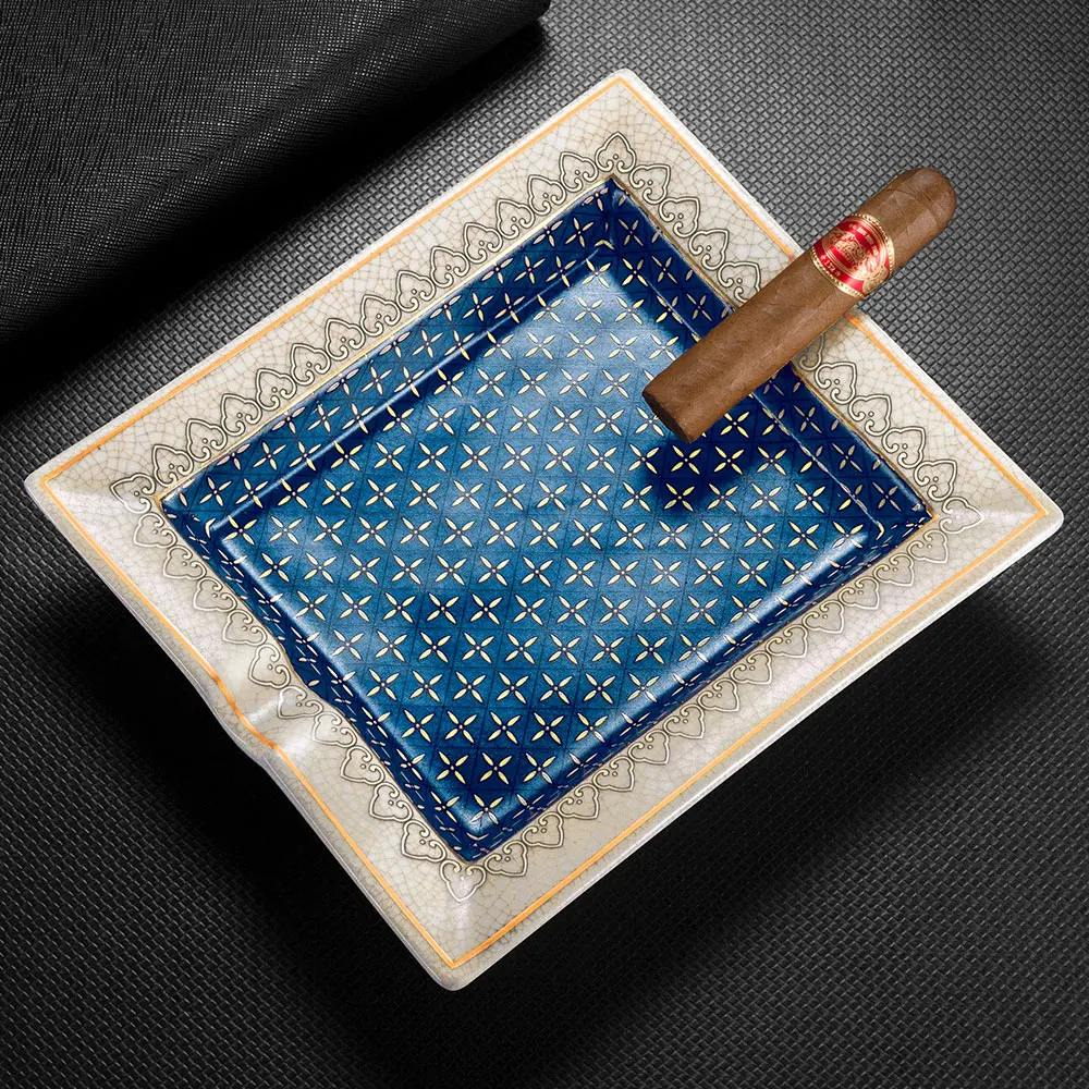 Color-Glaze Ceramic Cigar Ashtray - Image 17