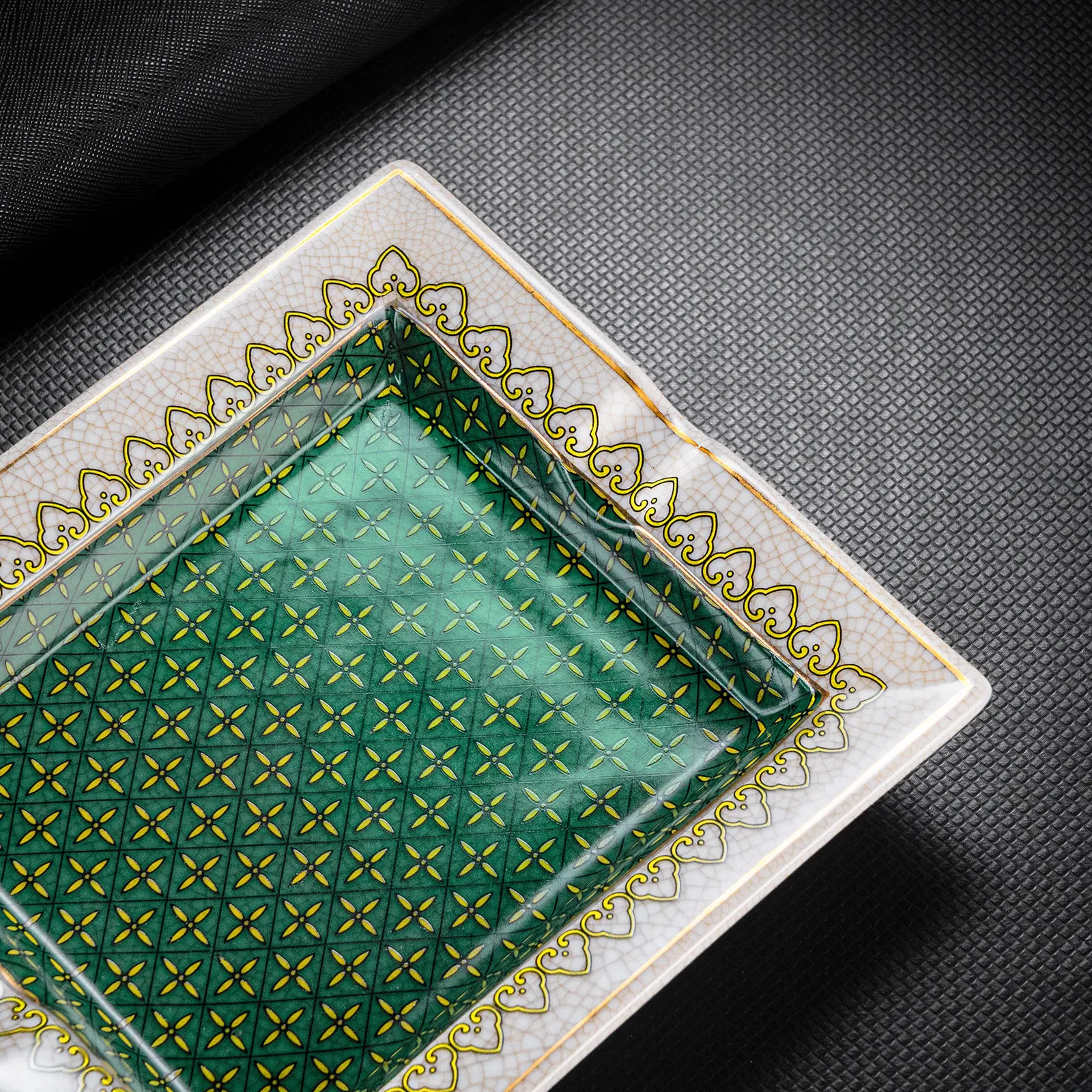 Color-Glaze Ceramic Cigar Ashtray - Image 21