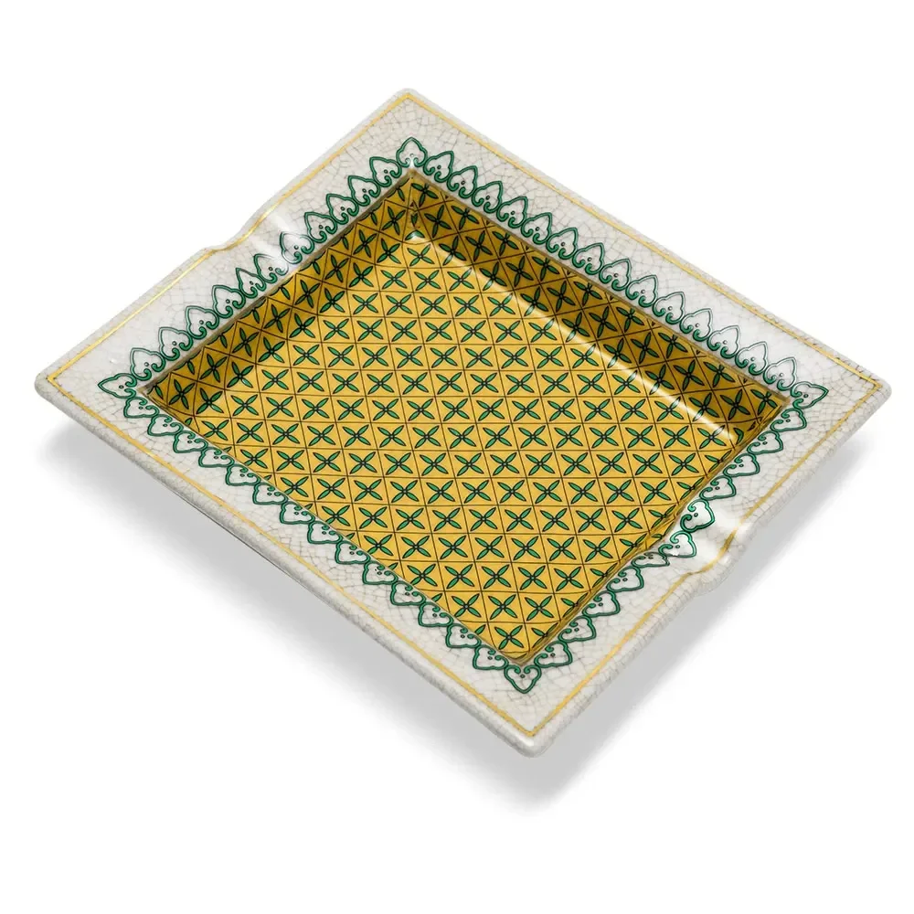 Color-Glaze Ceramic Cigar Ashtray - Image 26