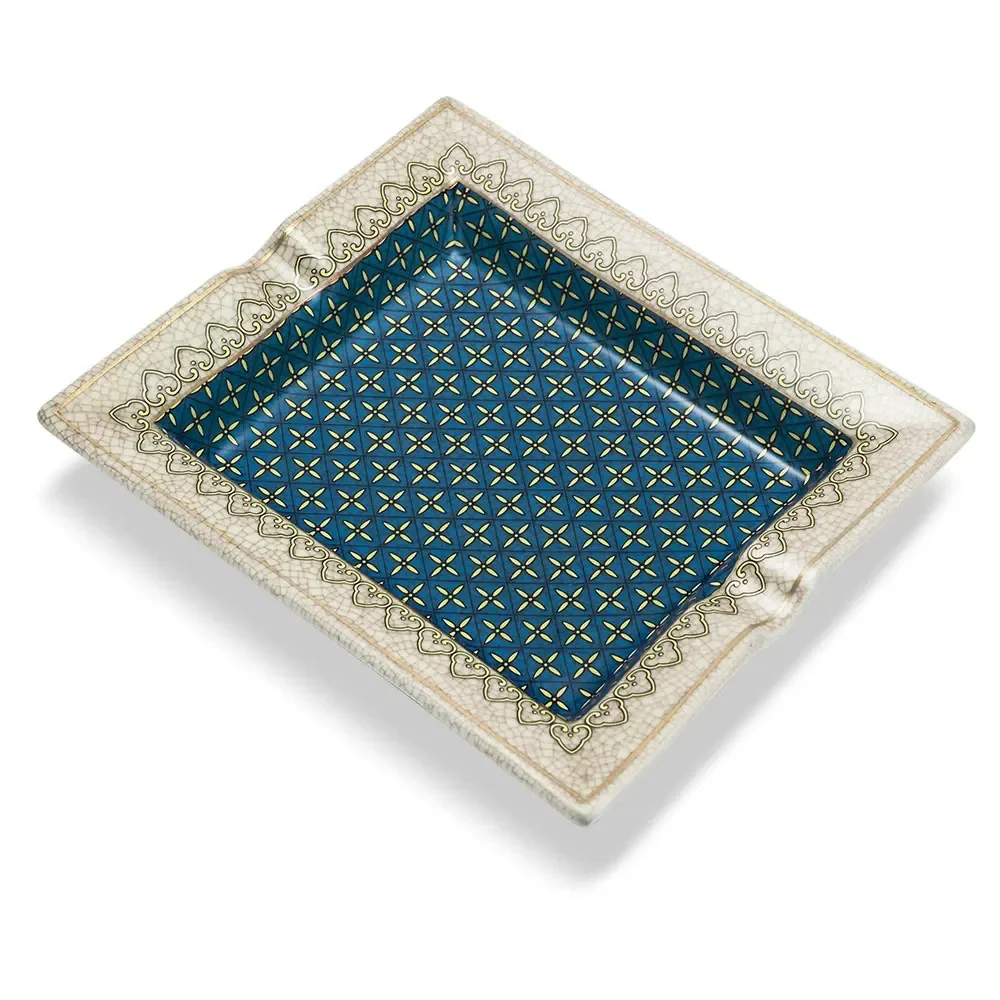 Color-Glaze Ceramic Cigar Ashtray - Image 3