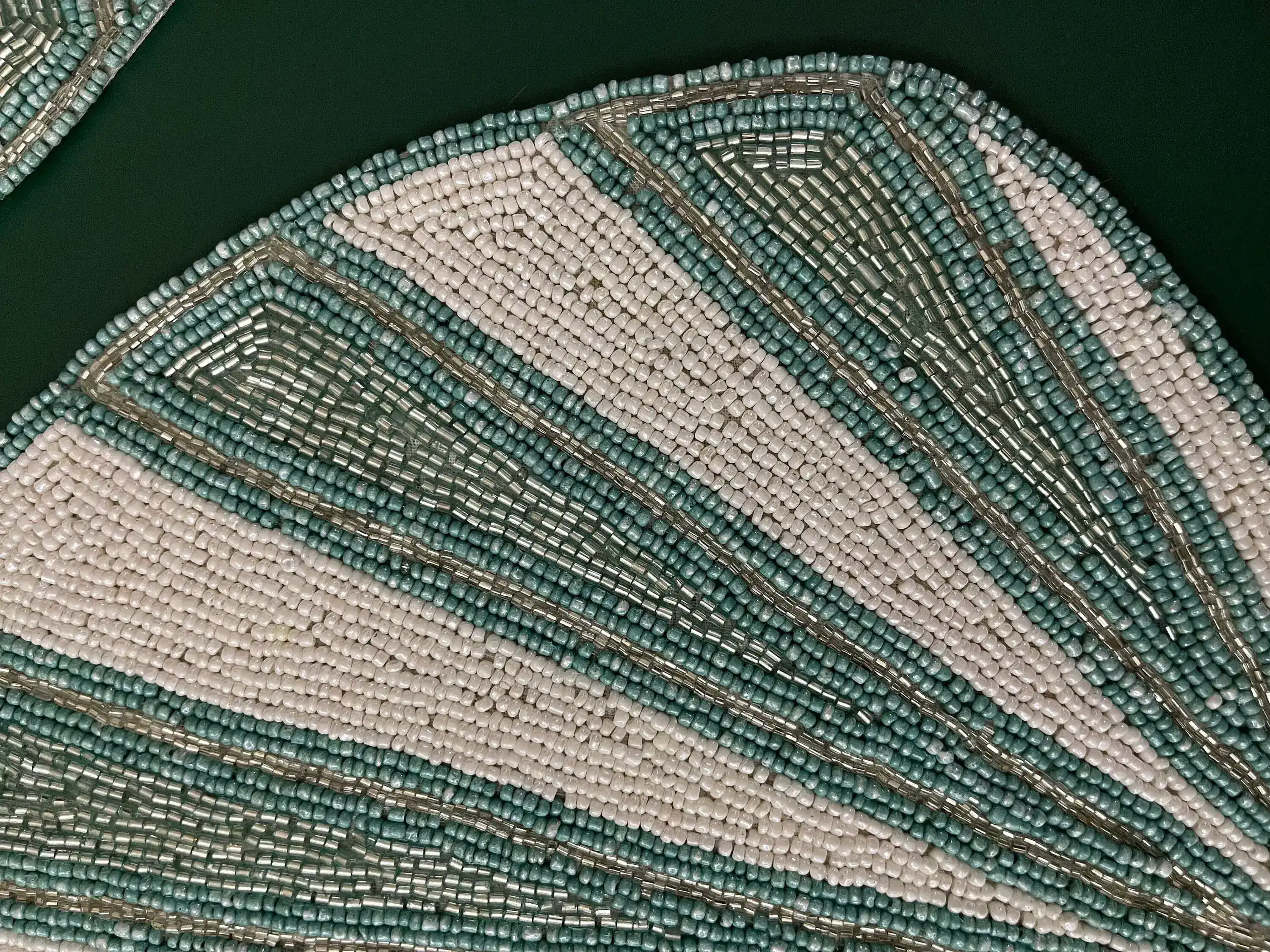 Coral Reef Beaded Placemat - Set of 4 - Image 10