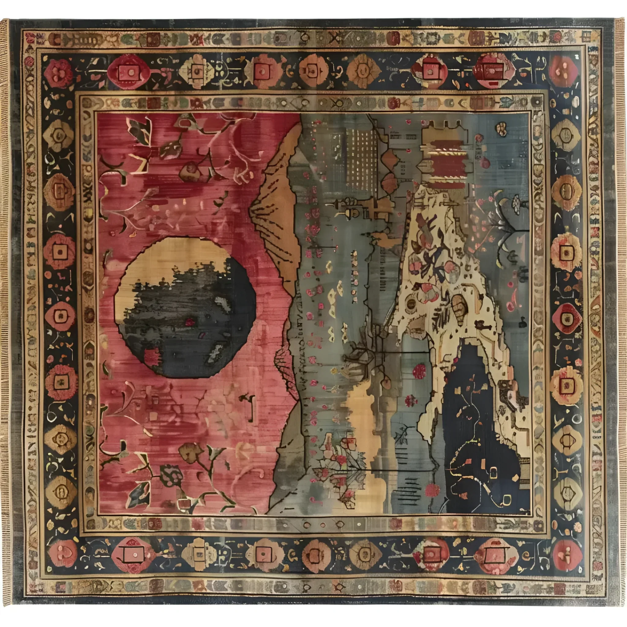 Countryside Charm Hand Knotted Area Rug - Image 5