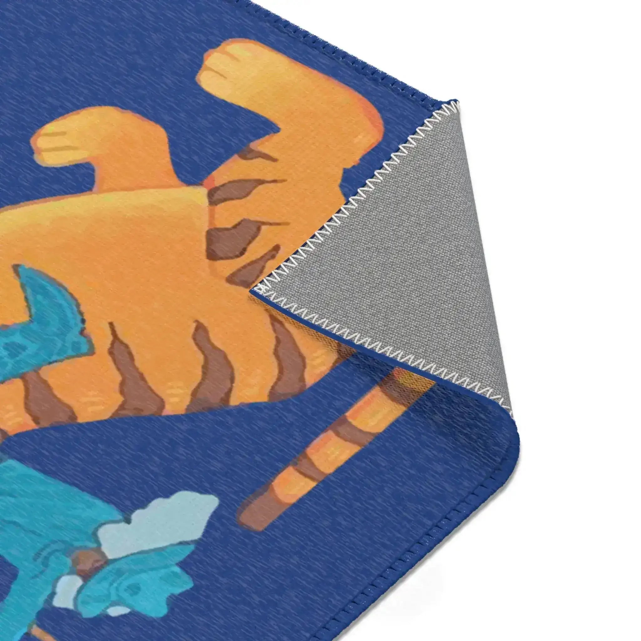 Cowboy Riding Tiger Accent rug - Image 6