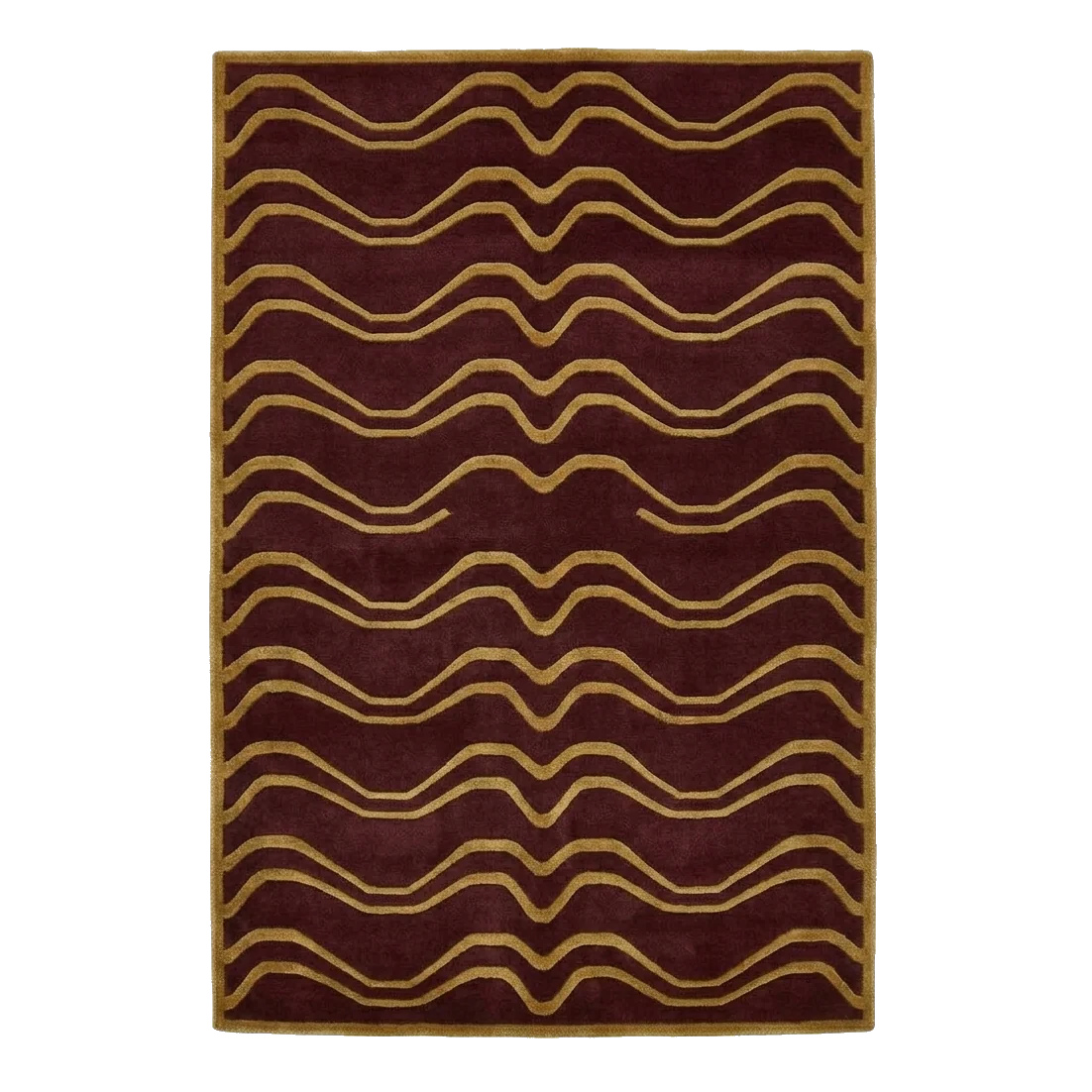Amber Current Hand Knotted Rug