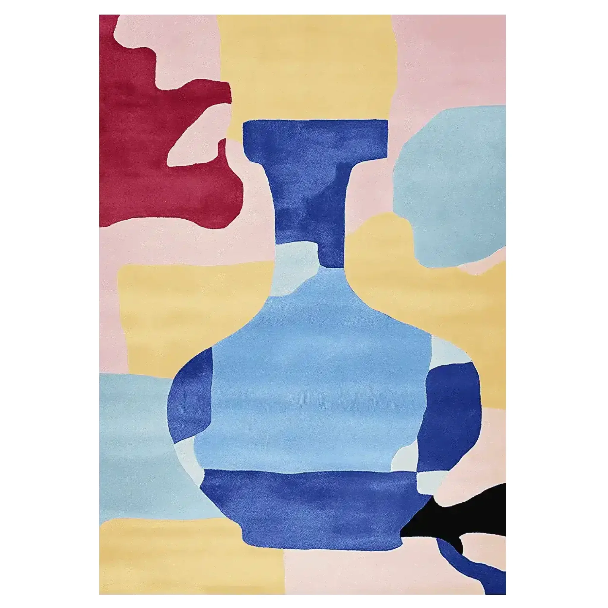 Cubist Color Hand Tufted Rug - Image 2