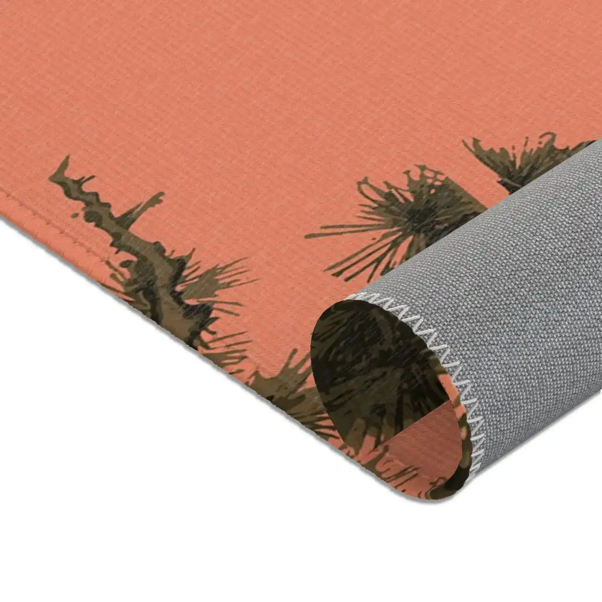 Dancing Cranes in Sunset Pines Accent Rug - Image 4