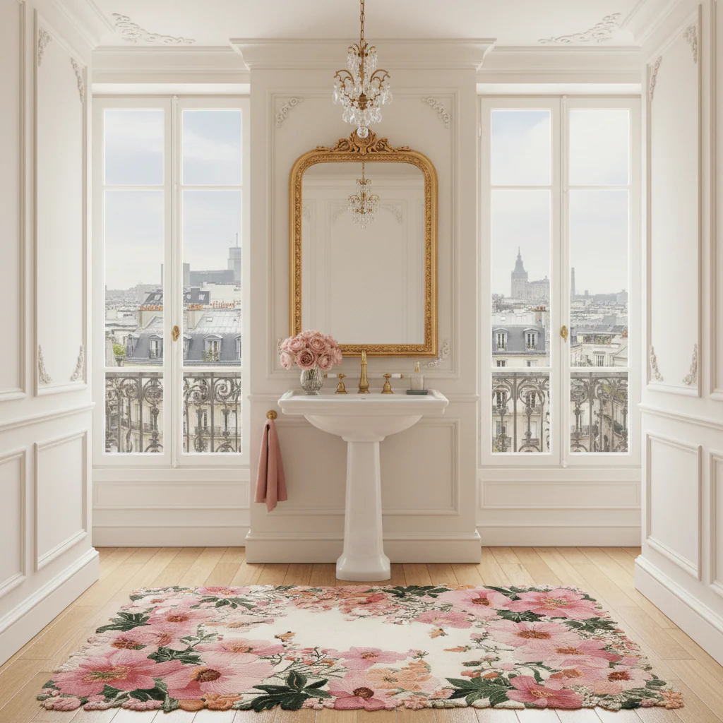 Dancing Meadow Bloom Hand Tufted Rug - Image 3