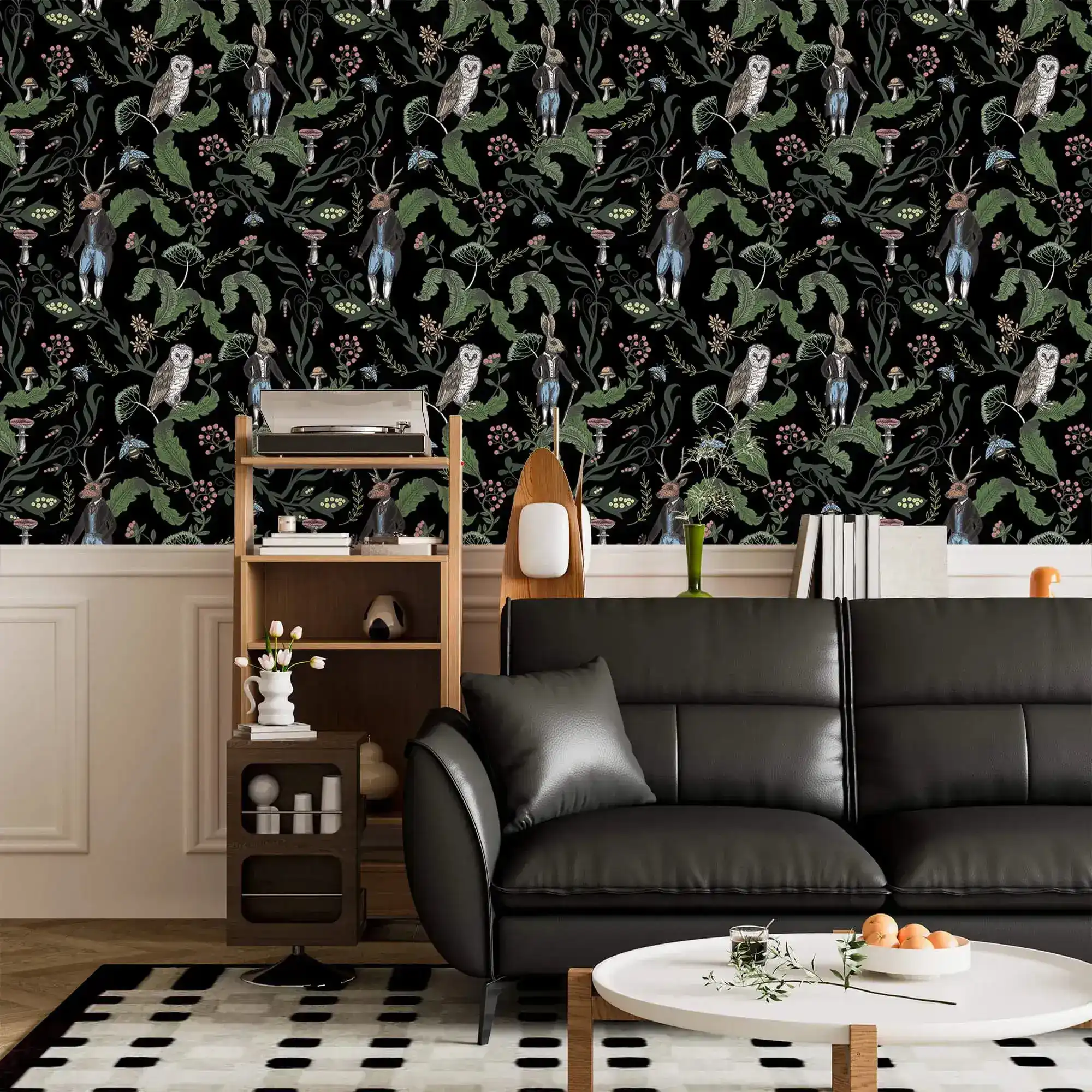 Dark Woodland Wallpaper - Image 6