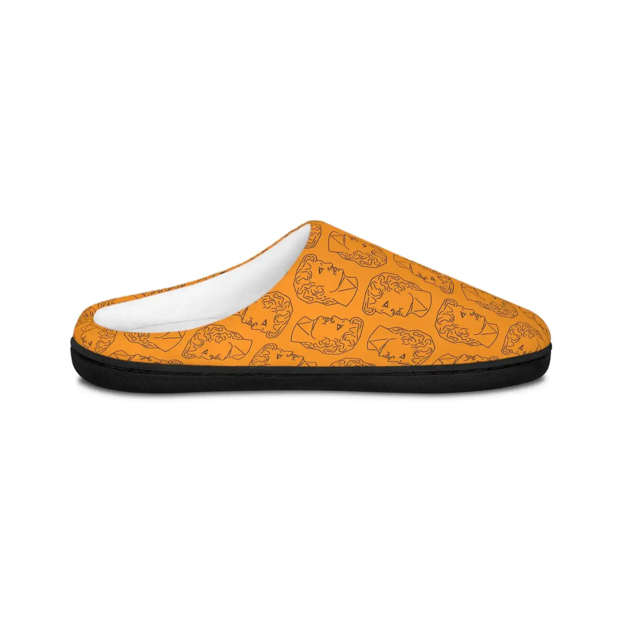 David Bust Orange Women's Indoor Slippers - Image 5