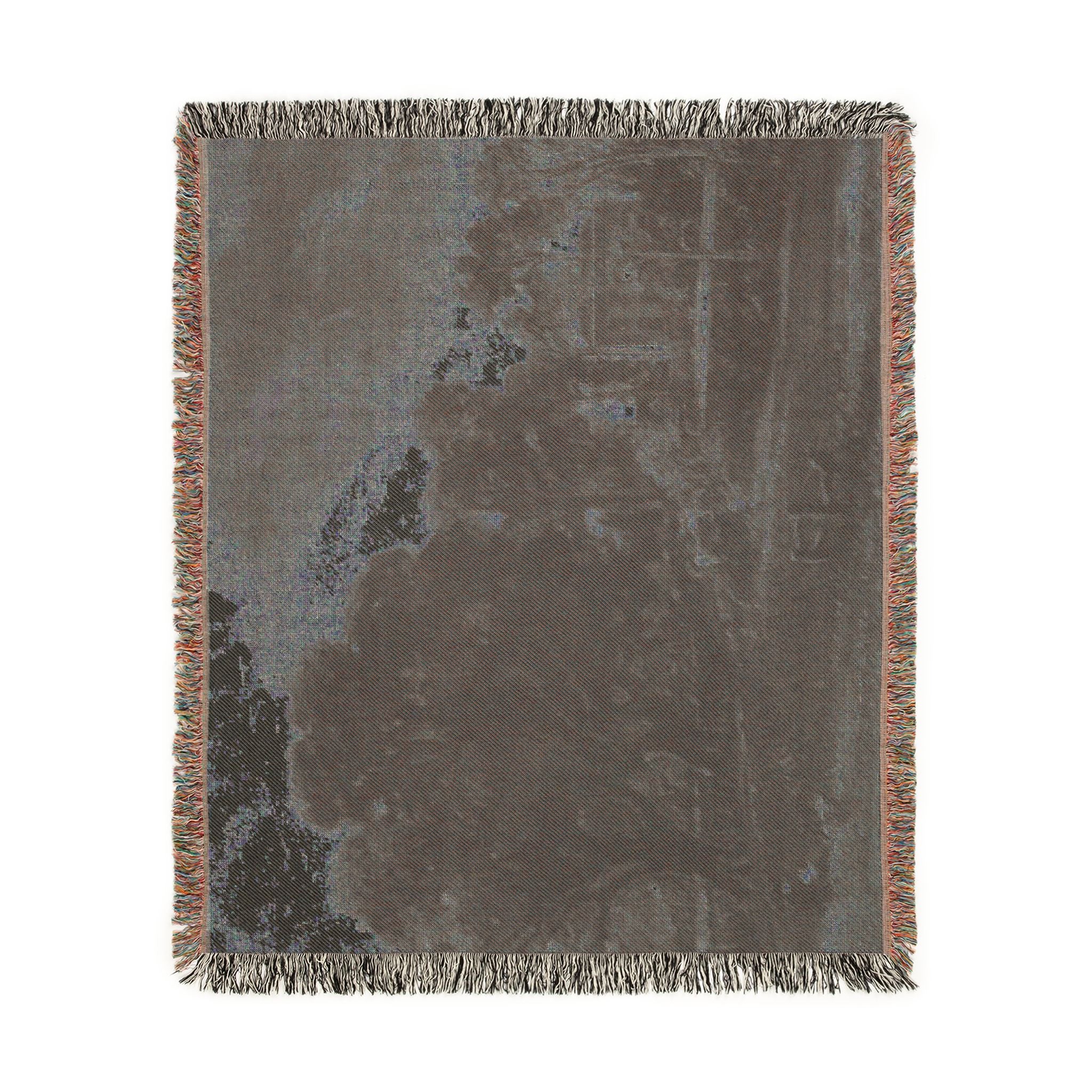 David Lucas - Frontispiece, to Mr. Constable's English Landscape, East Bergholt, Suffolk | Woven Tapestry Blanket - Image 9