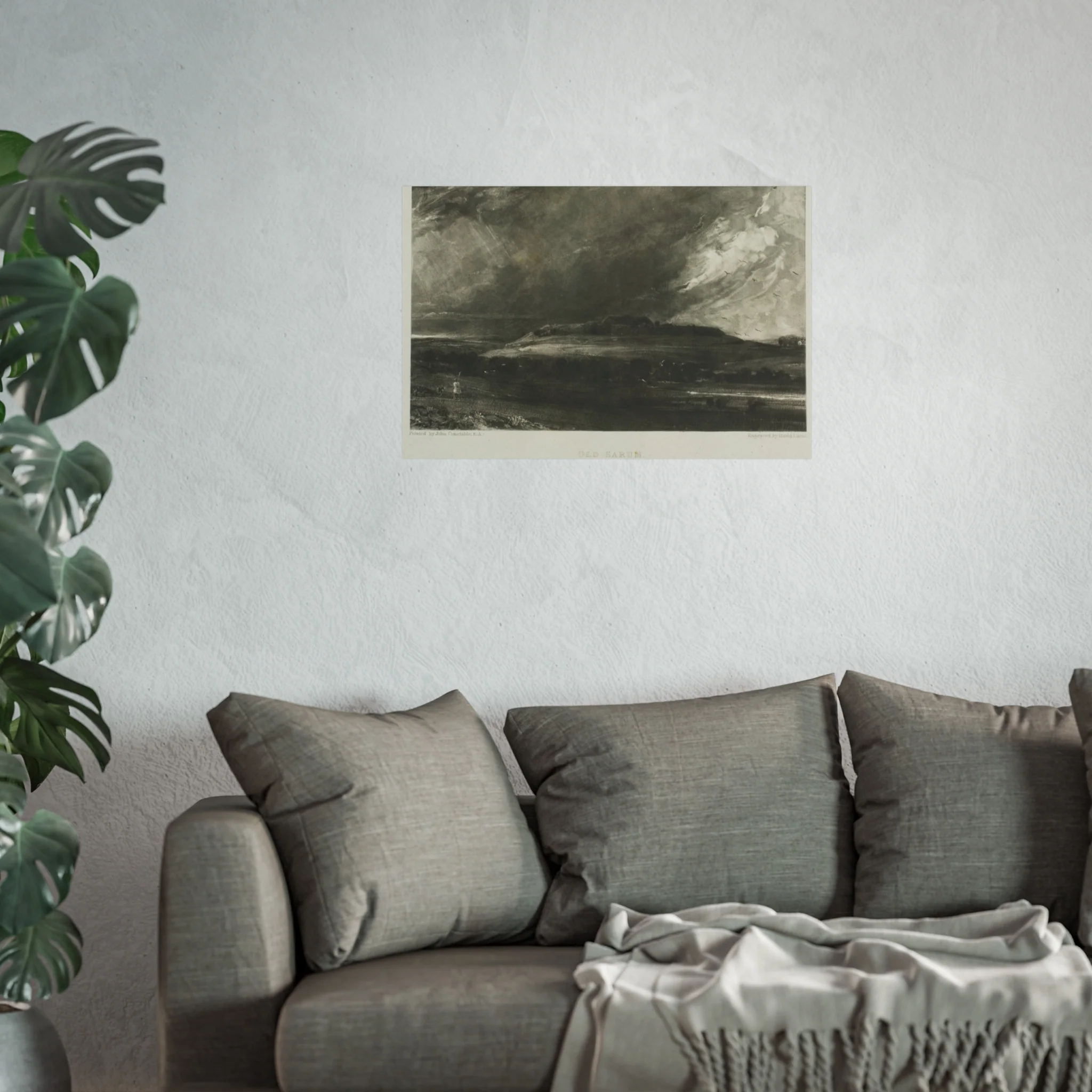 David Lucas - Old Sarum | Fine Art Poster - Image 11