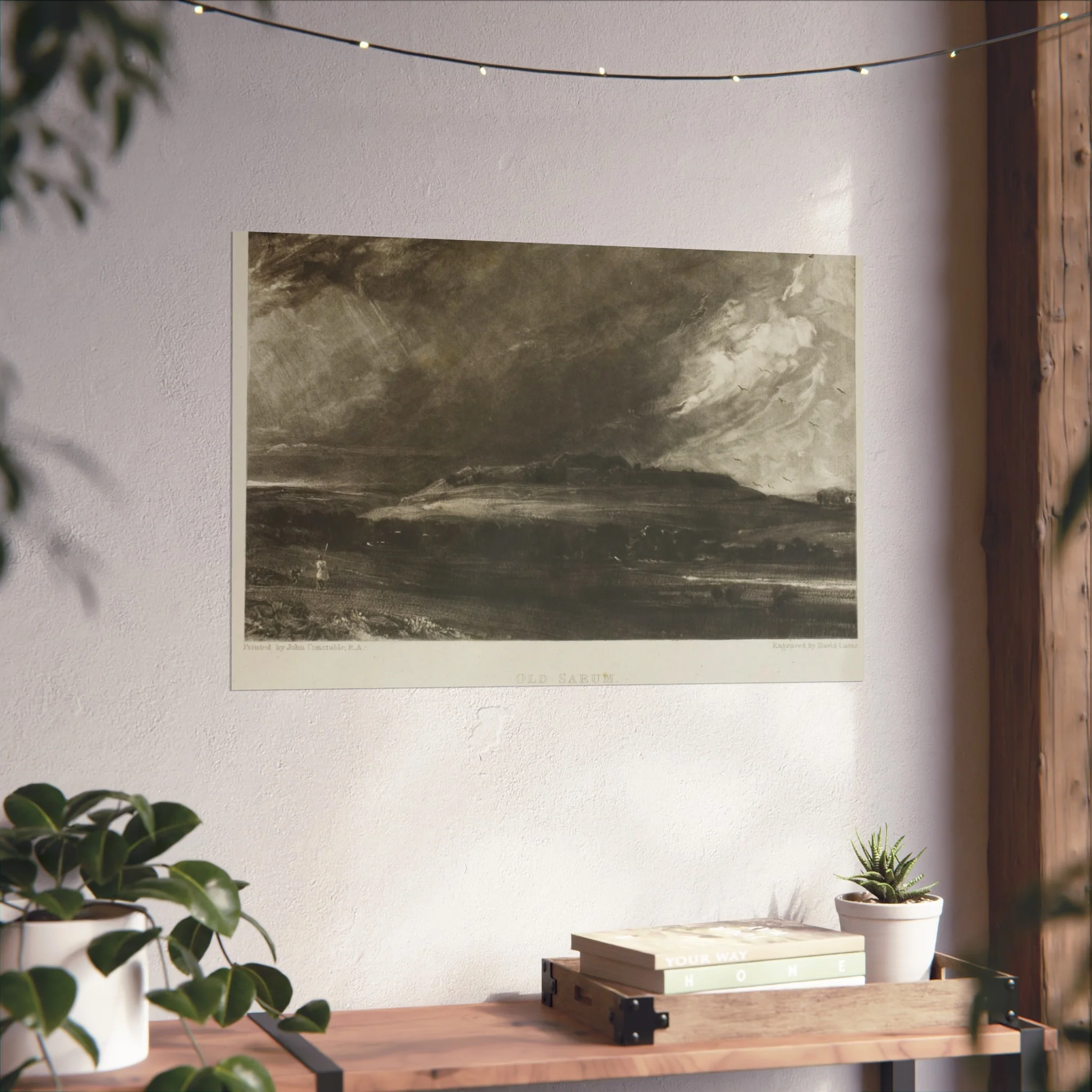 David Lucas - Old Sarum | Fine Art Poster - Image 12