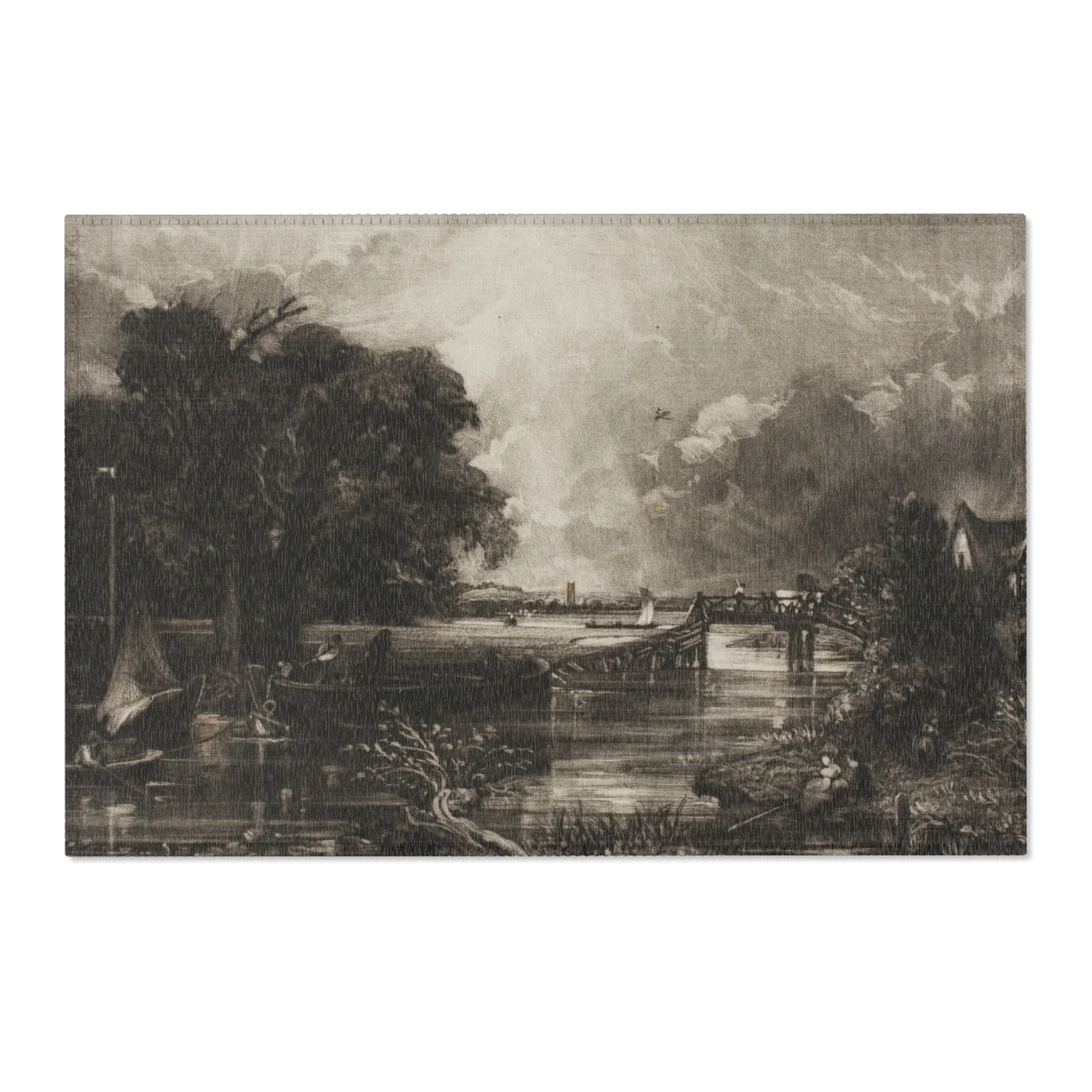 David Lucas - River Stour, Suffolk | Area Rug - Image 4