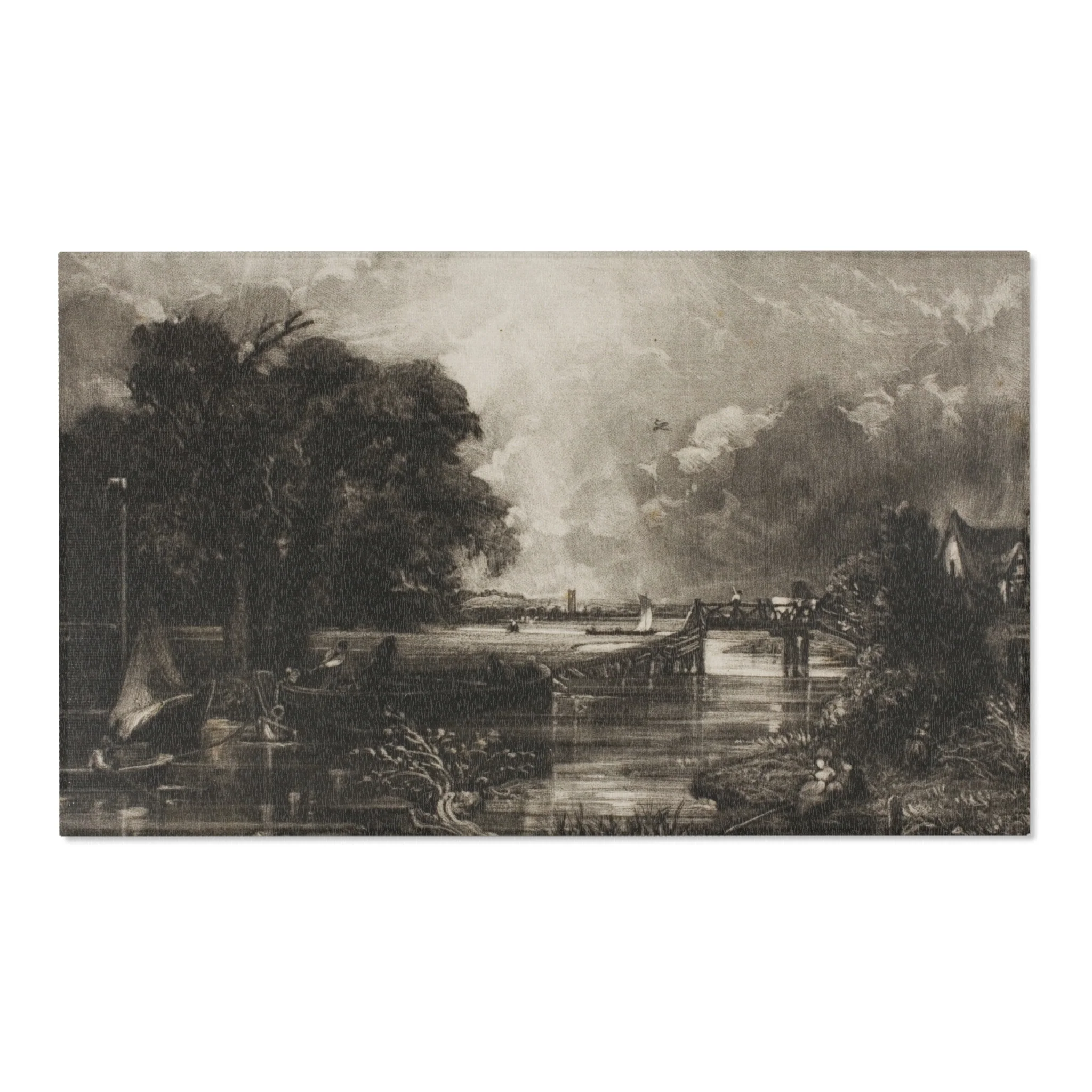 David Lucas - River Stour, Suffolk | Area Rug - Image 5