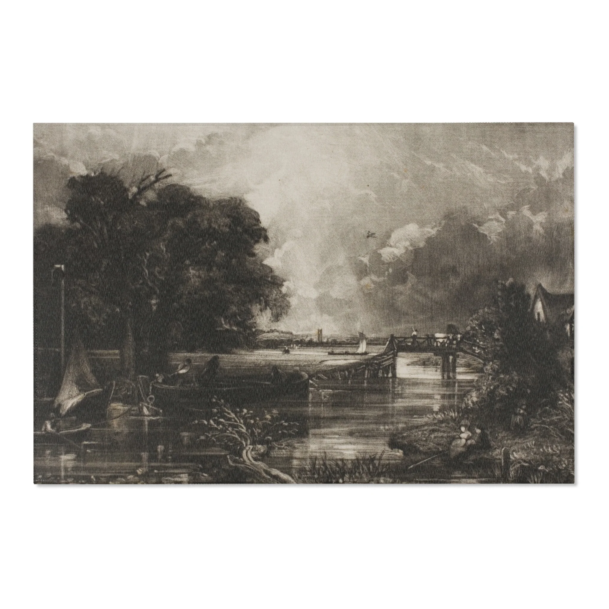 David Lucas - River Stour, Suffolk | Area Rug - Image 6
