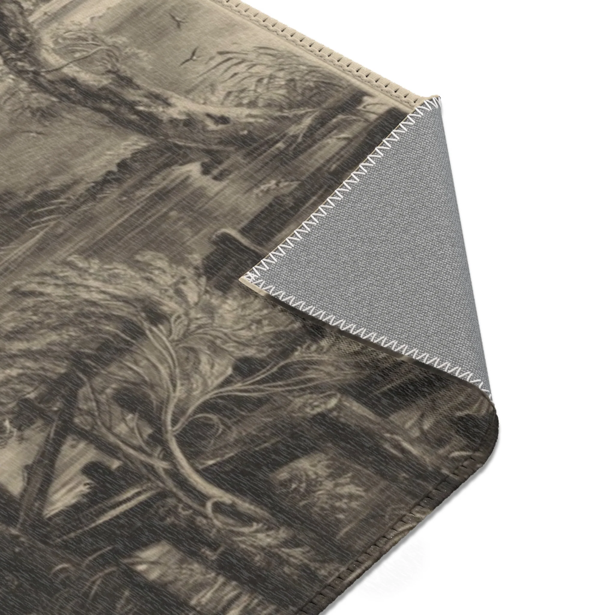 David Lucas - Salisbury Cathedral from the Meadows the Rainbow | Area Rug - Image 17